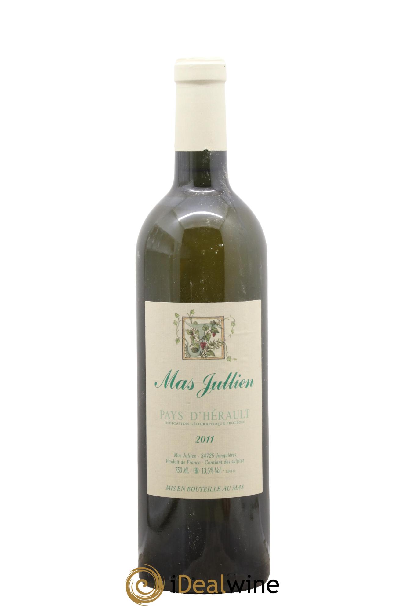 Pays d'Hérault Mas Jullien Olivier Jullien 2011 - Lot de 1 bouteille - 0