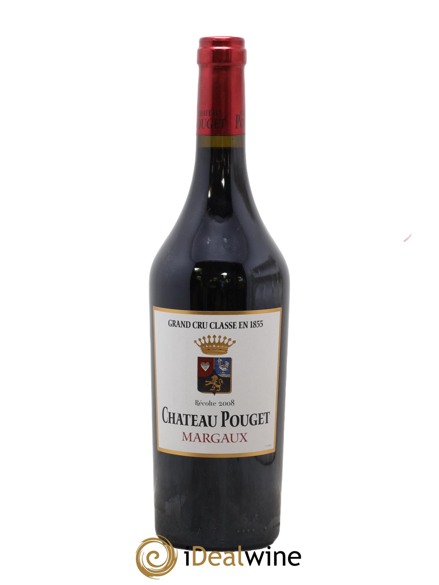 Château Pouget 4ème Grand Cru Classé 2008 - Posten von 1 Flasche - 0