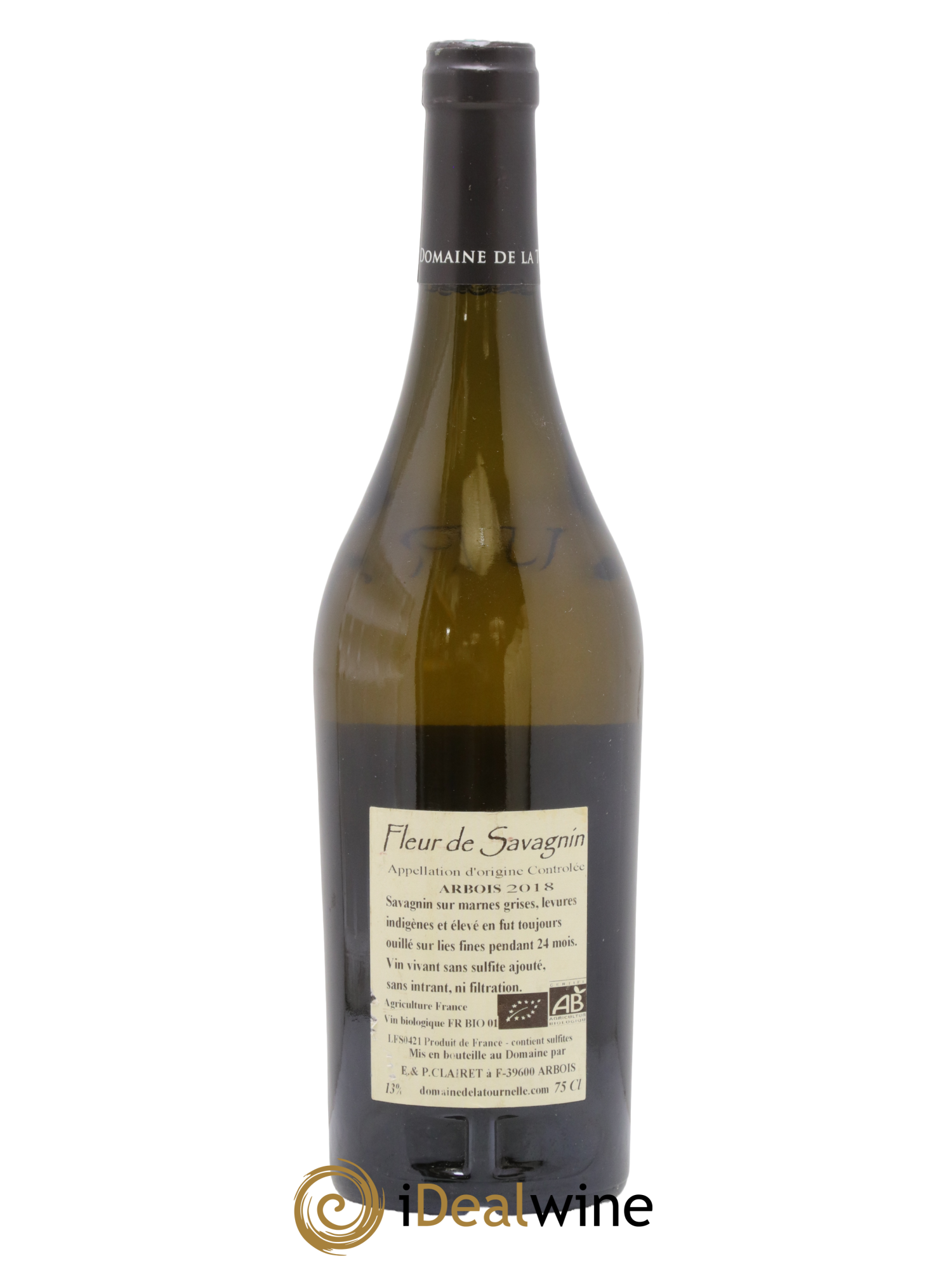 Arbois Fleur De Savagnin Domaine de la Tournelle 2018 - Lot de 1 bouteille - 1