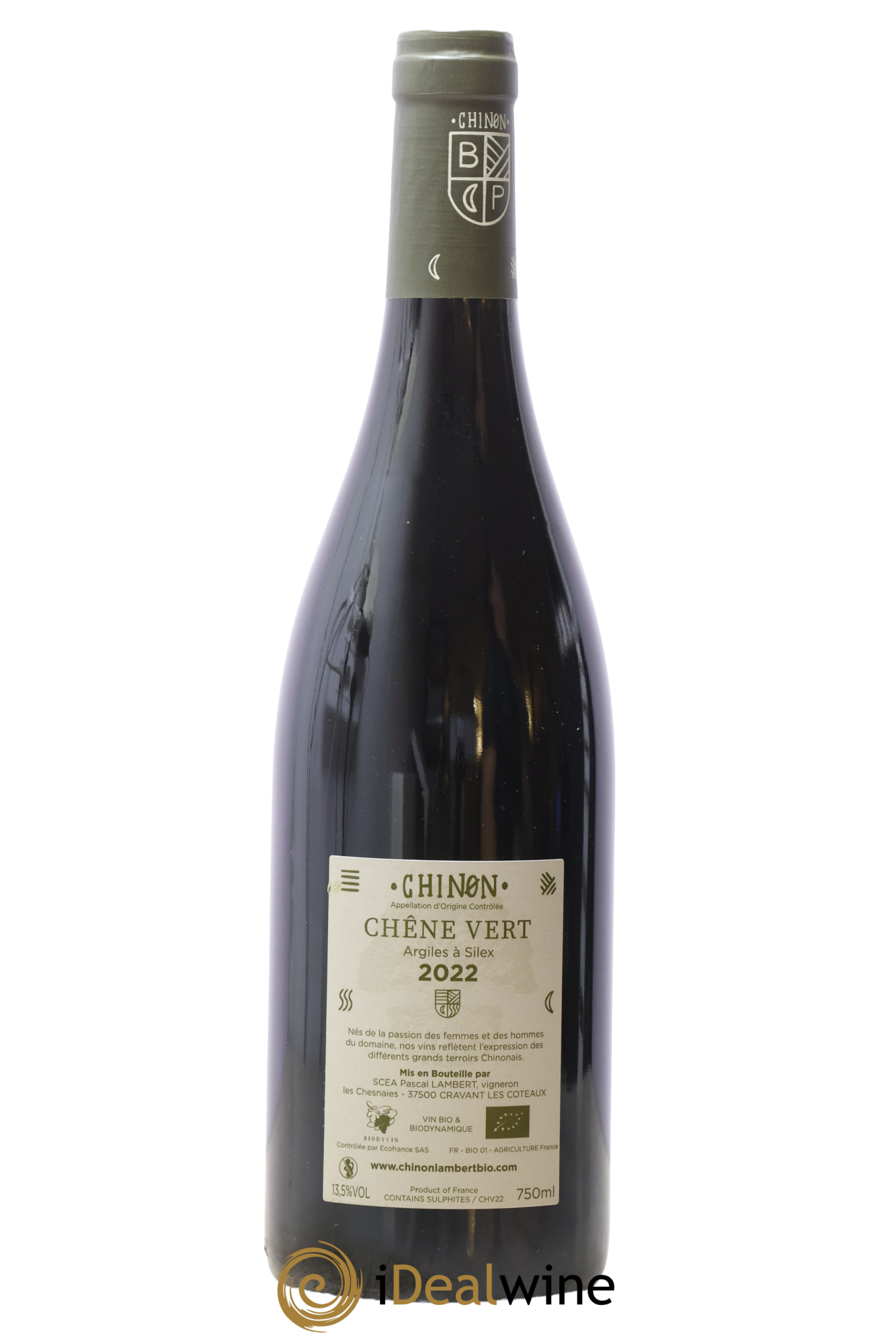 Chinon Cuvée Chêne Vert Domaine Lambert 2022 - Posten von 1 Flasche - 1