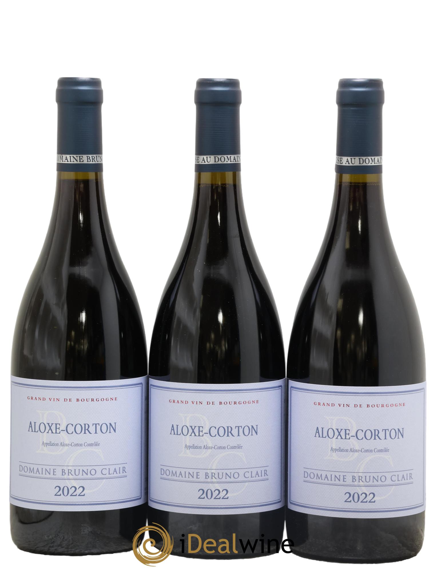 Aloxe-Corton Bruno Clair (Domaine) 2022 - Lot de 3 bouteilles - 0