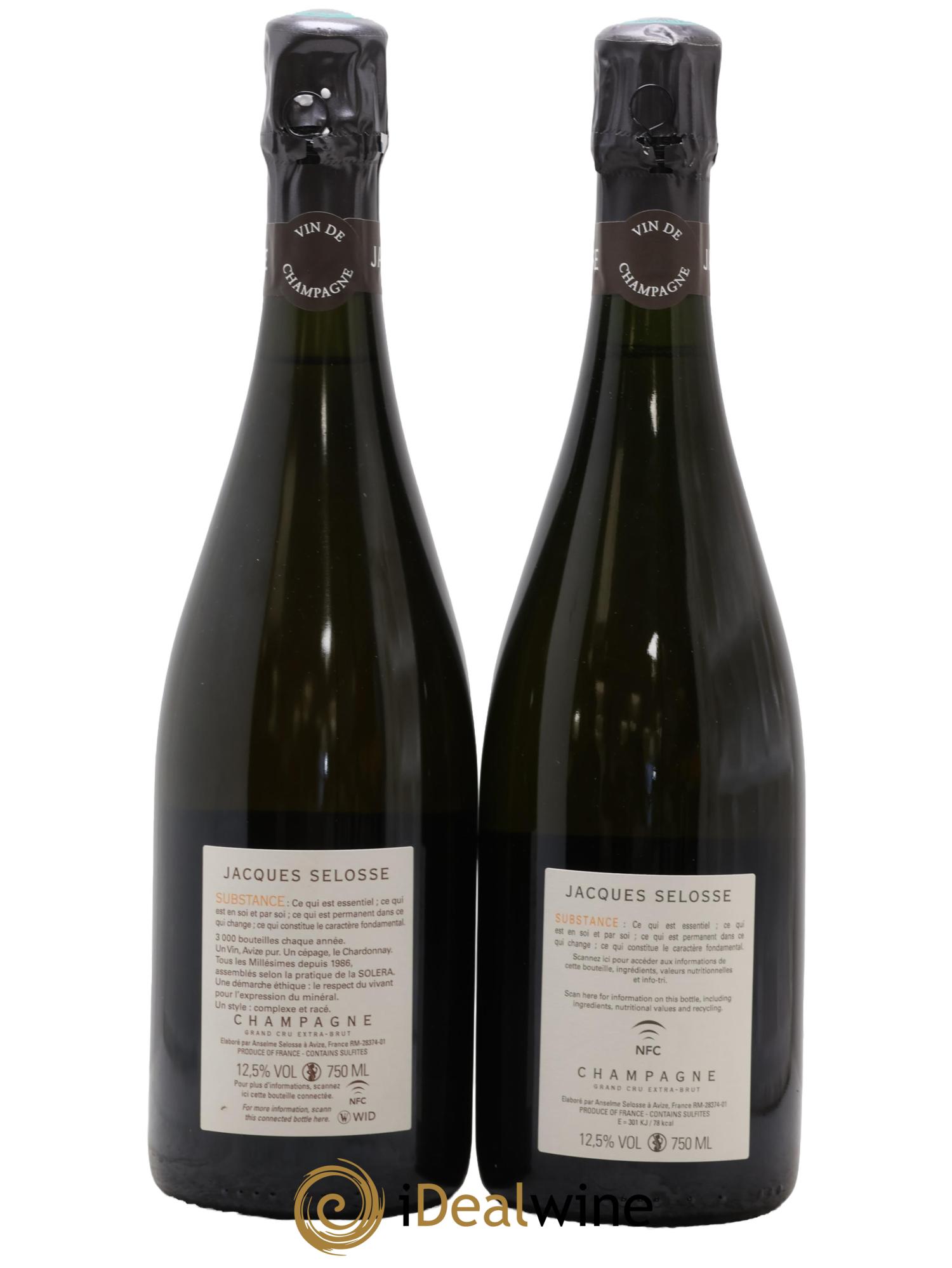Substance Jacques Selosse - Lot de 2 bouteilles - 1