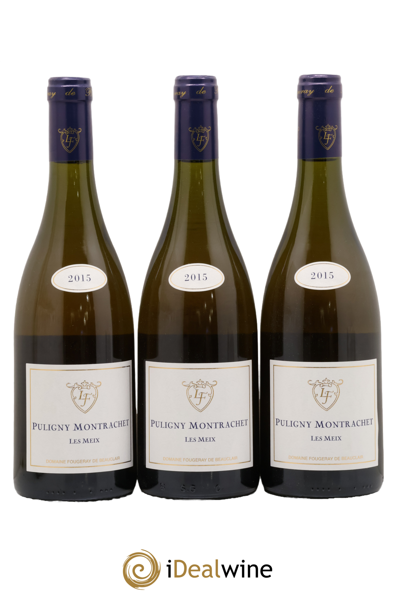 Puligny-Montrachet Les Meix Fougeray de Beauclair 2015 - Lot de 3 bouteilles - 0
