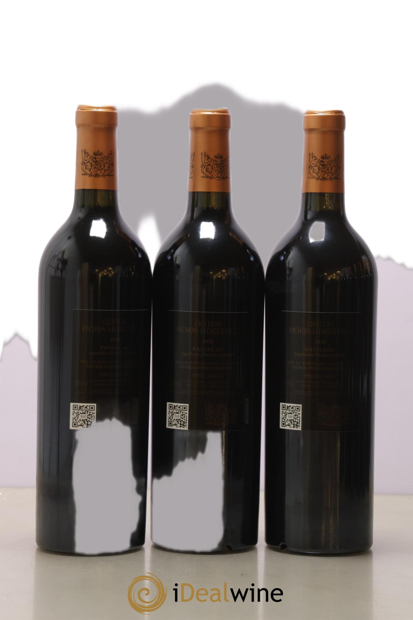 Pichon Longueville Baron 2ème Grand Cru Classé 2010 - Lot de 12 bouteilles - 6