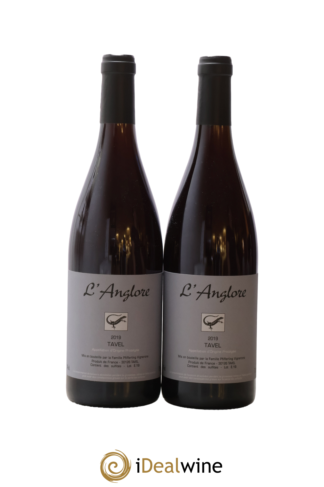 Tavel L'Anglore 2019 - Lot de 2 bouteilles - 0