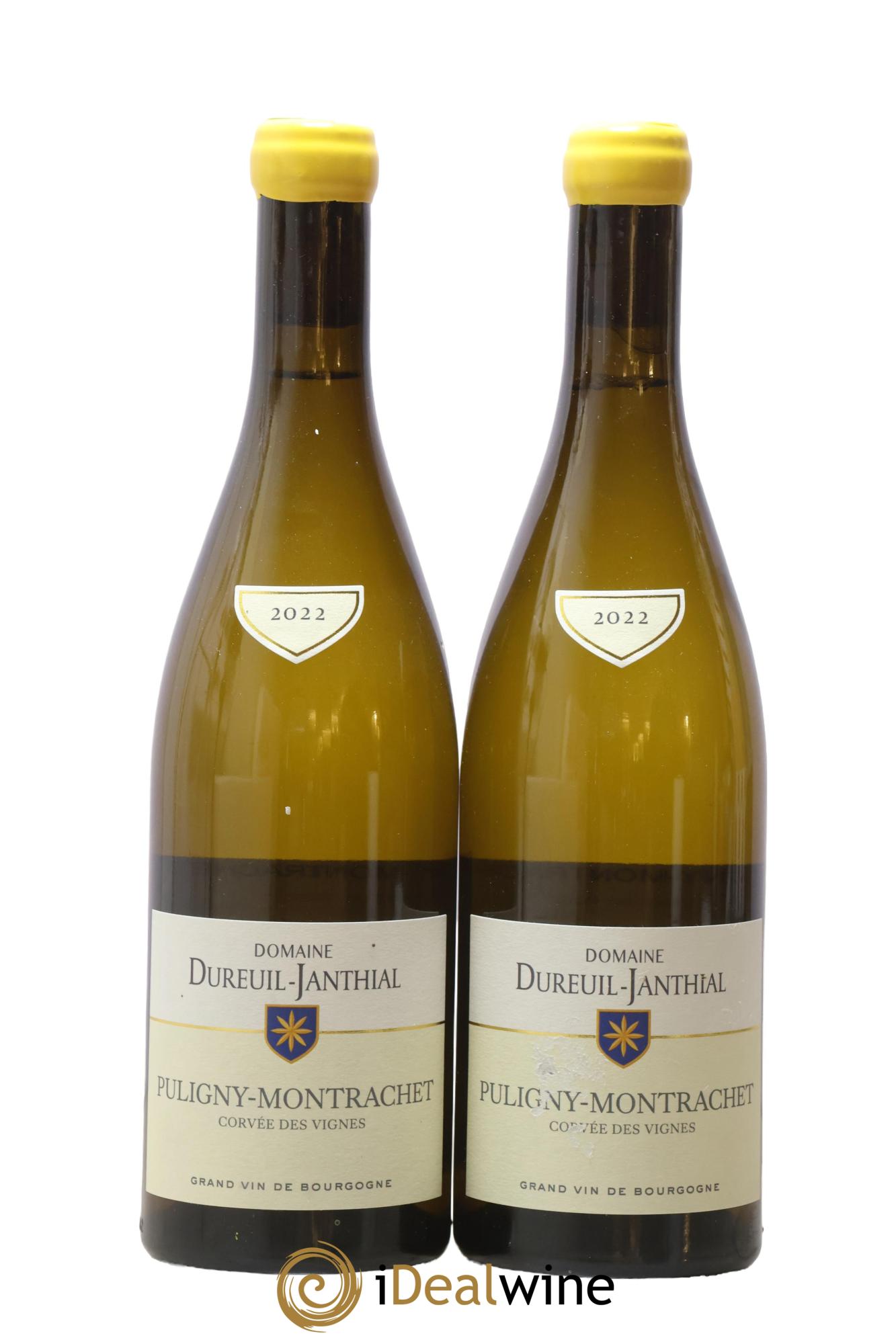 Puligny-Montrachet Corvées des Vignes Vincent Dureuil-Janthial 2022 - Lot of 2 bottles - 0