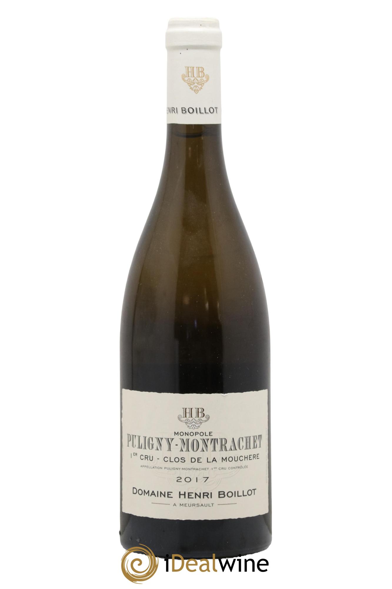 Puligny-Montrachet 1er Cru Clos de la Mouchère Henri Boillot (Domaine) 2017 - Lot de 1 bouteille - 0