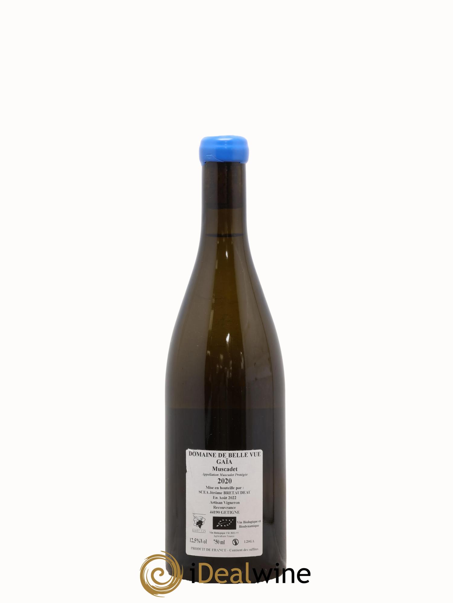 Muscadet-Sèvre-et-Maine Gaia Jérôme Bretaudeau - Domaine de Bellevue 2020 - Posten von 1 Flasche - 1