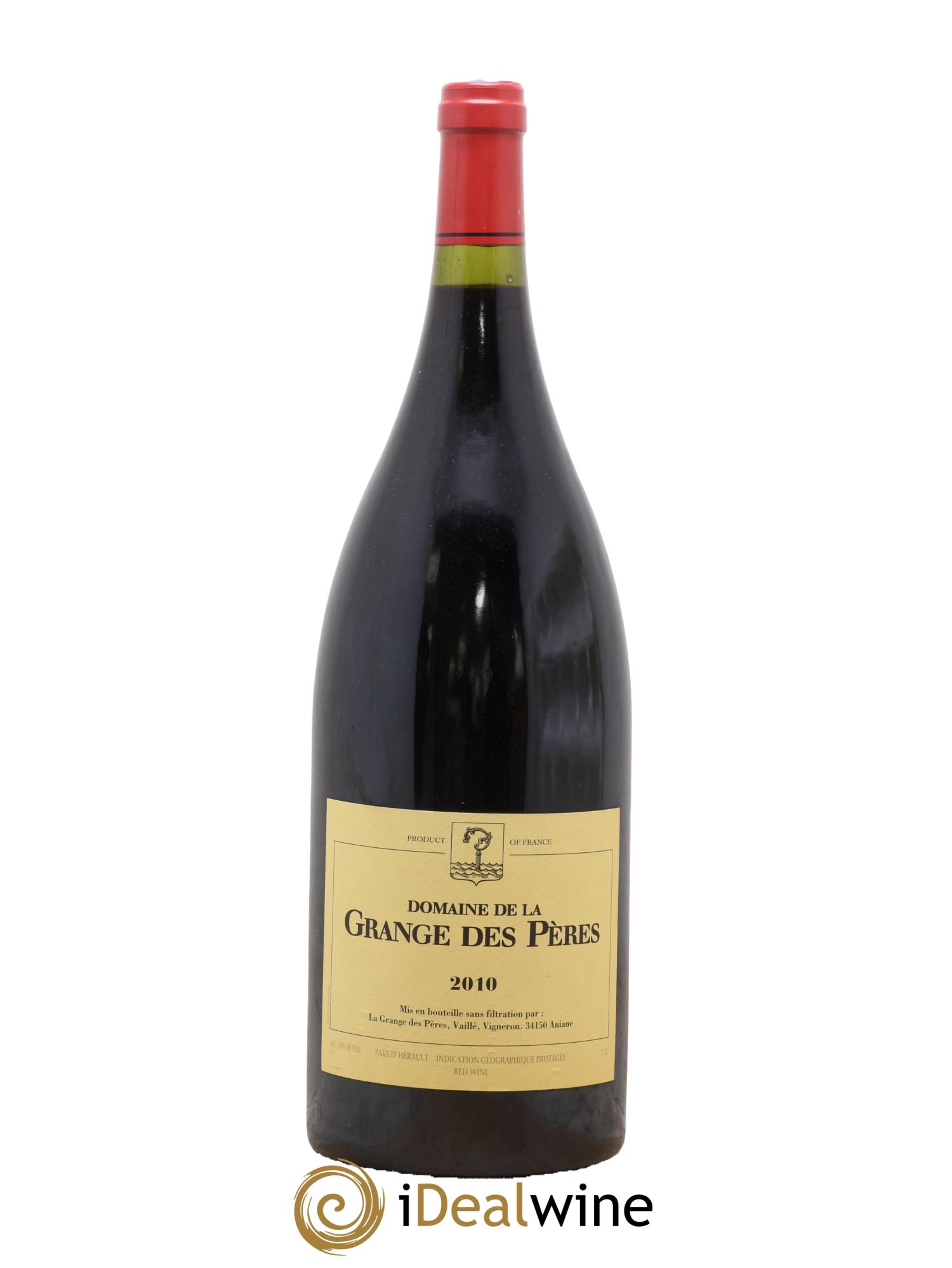 IGP Pays d'Hérault Grange des Pères Laurent Vaillé 2010 - Lot de 1 magnum - 0