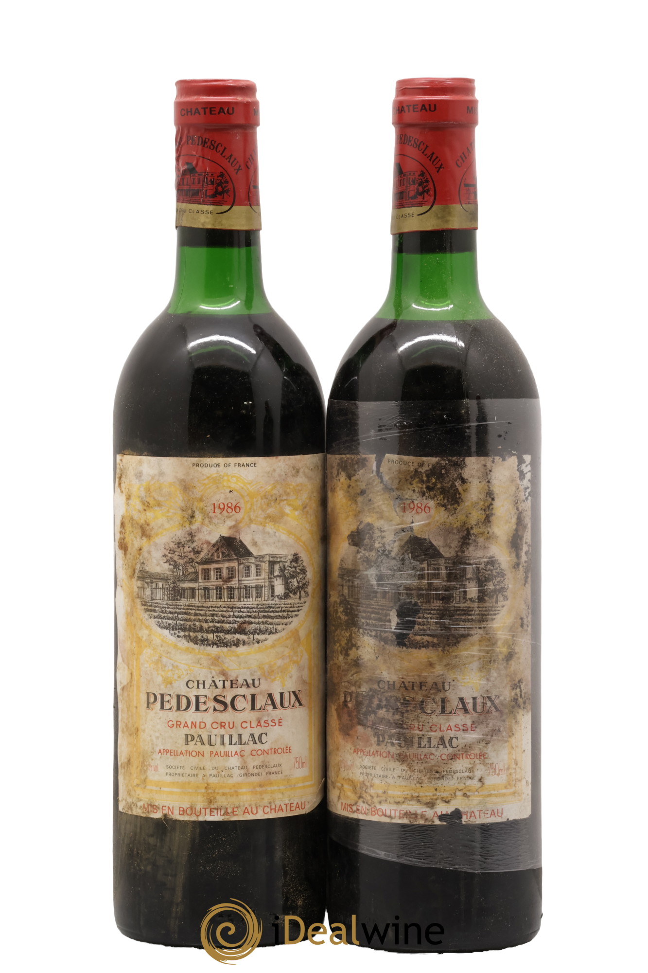 Château Pedesclaux 5ème Grand Cru Classé 1986 - Posten von 2 Flaschen - 0