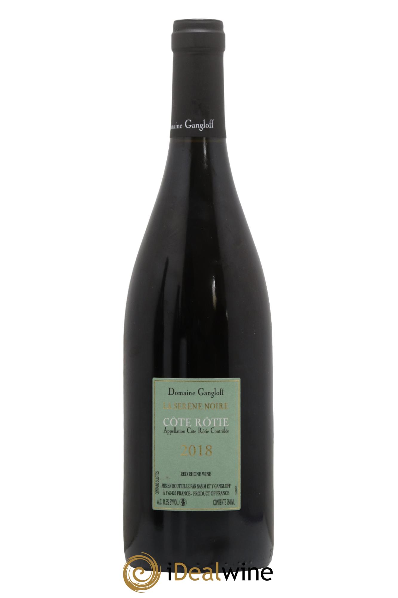 Côte-Rôtie La Sereine Noire Gangloff (Domaine) 2018 - Lot de 1 bouteille - 1