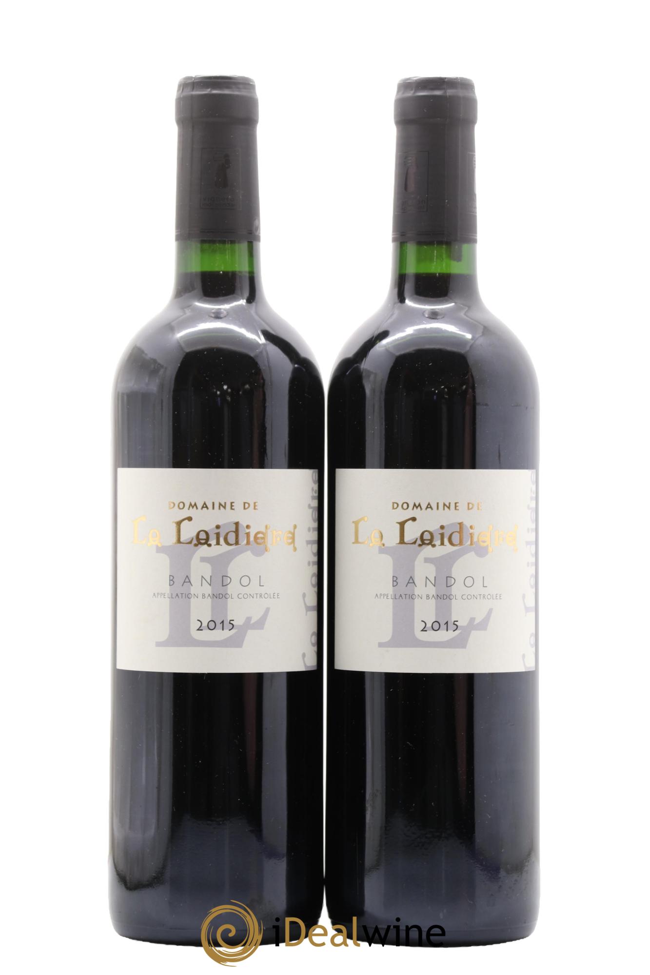 Bandol La Laidière (sans prix de réserve) 2015 - Lot de 2 bouteilles - 0