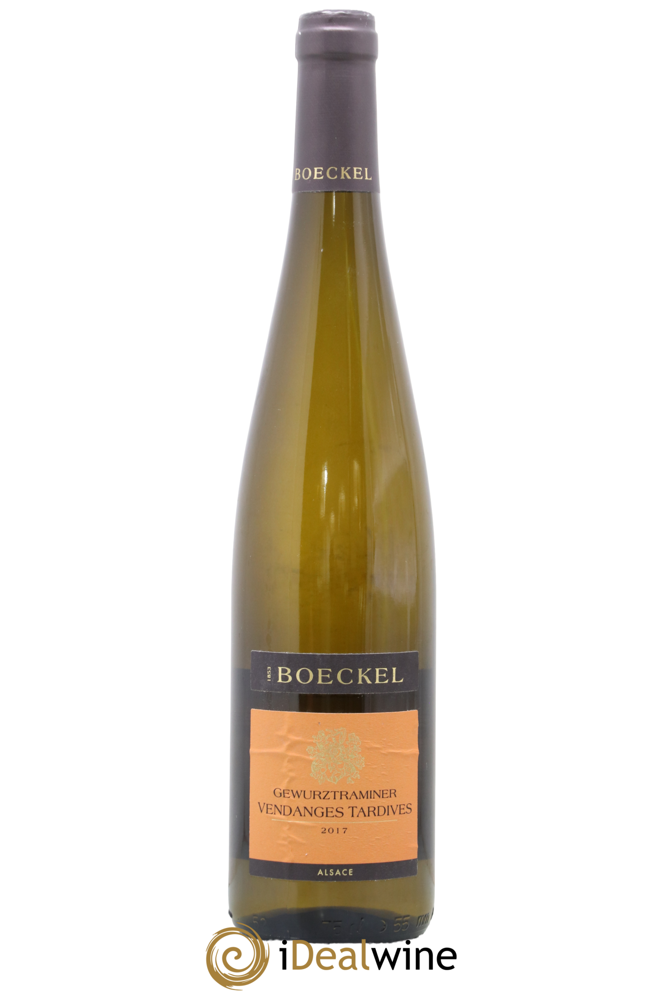 Alsace Gewurztraminer Vendanges Tardives Boeckel 2017 - Posten von 1 Flasche - 0