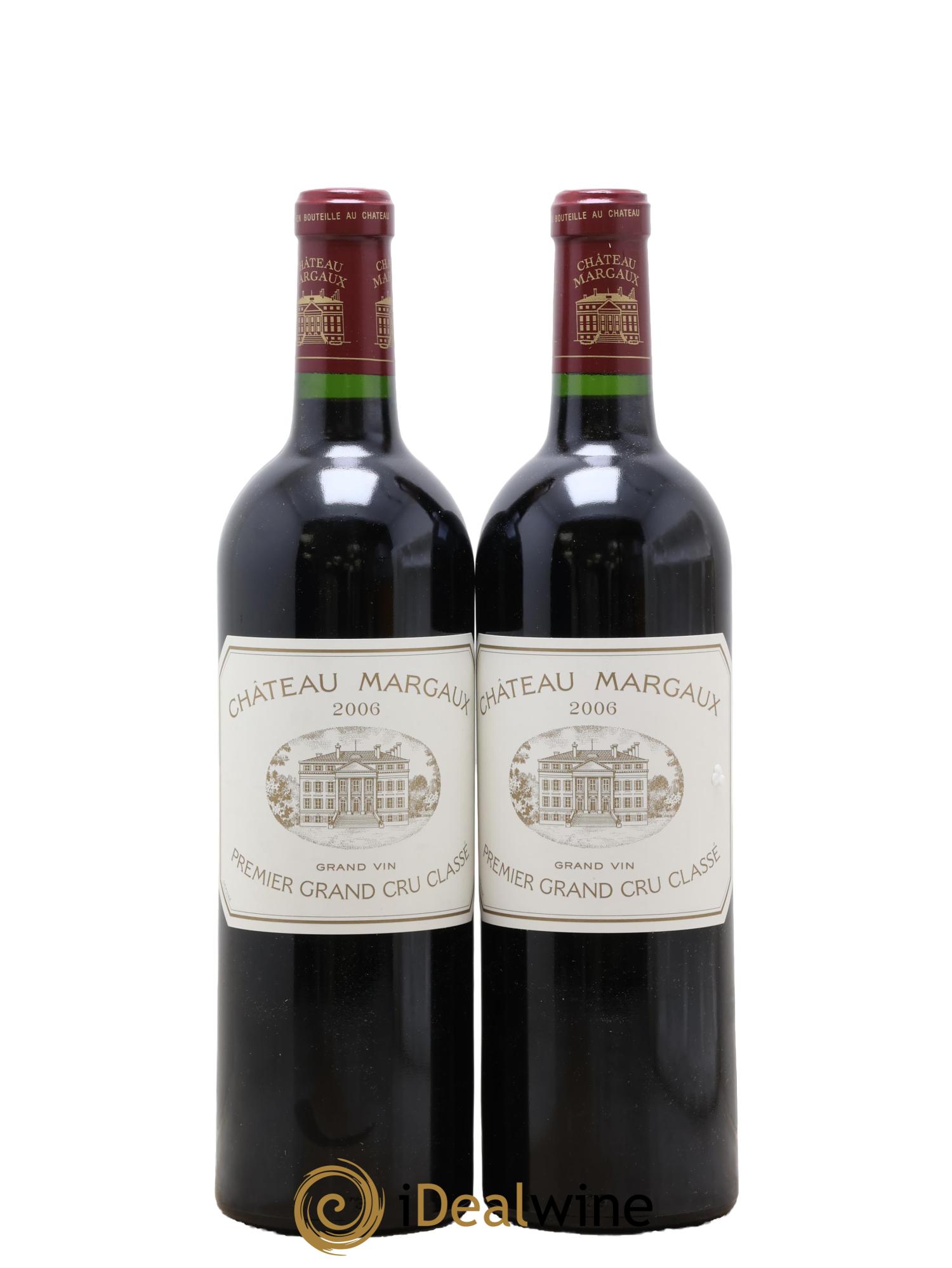 Château Margaux 1er Grand Cru Classé 2006 - Lot de 2 bouteilles - 0