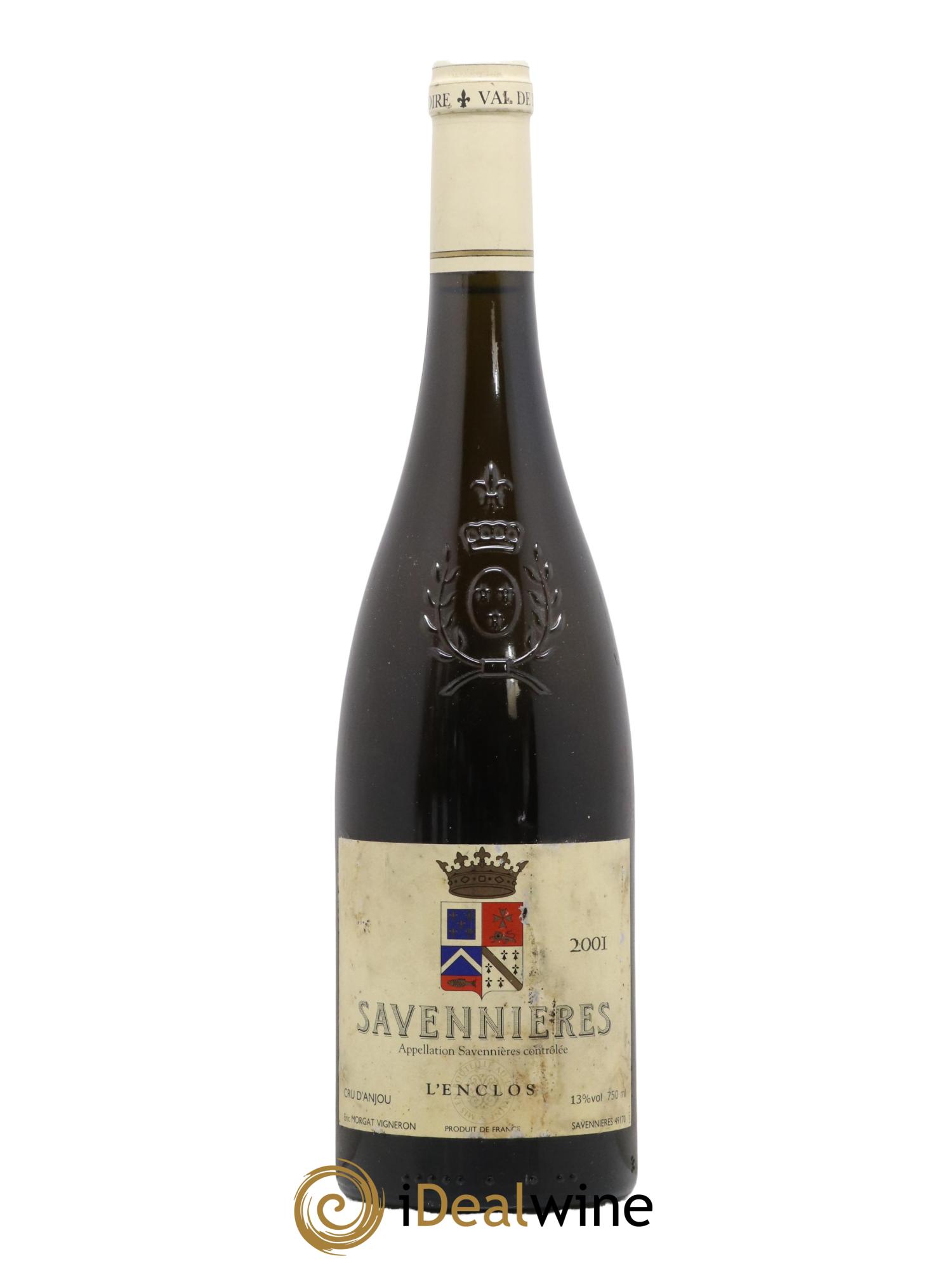 Savennières L'Enclos Eric Morgat 2001 - Lot de 1 bouteille - 0
