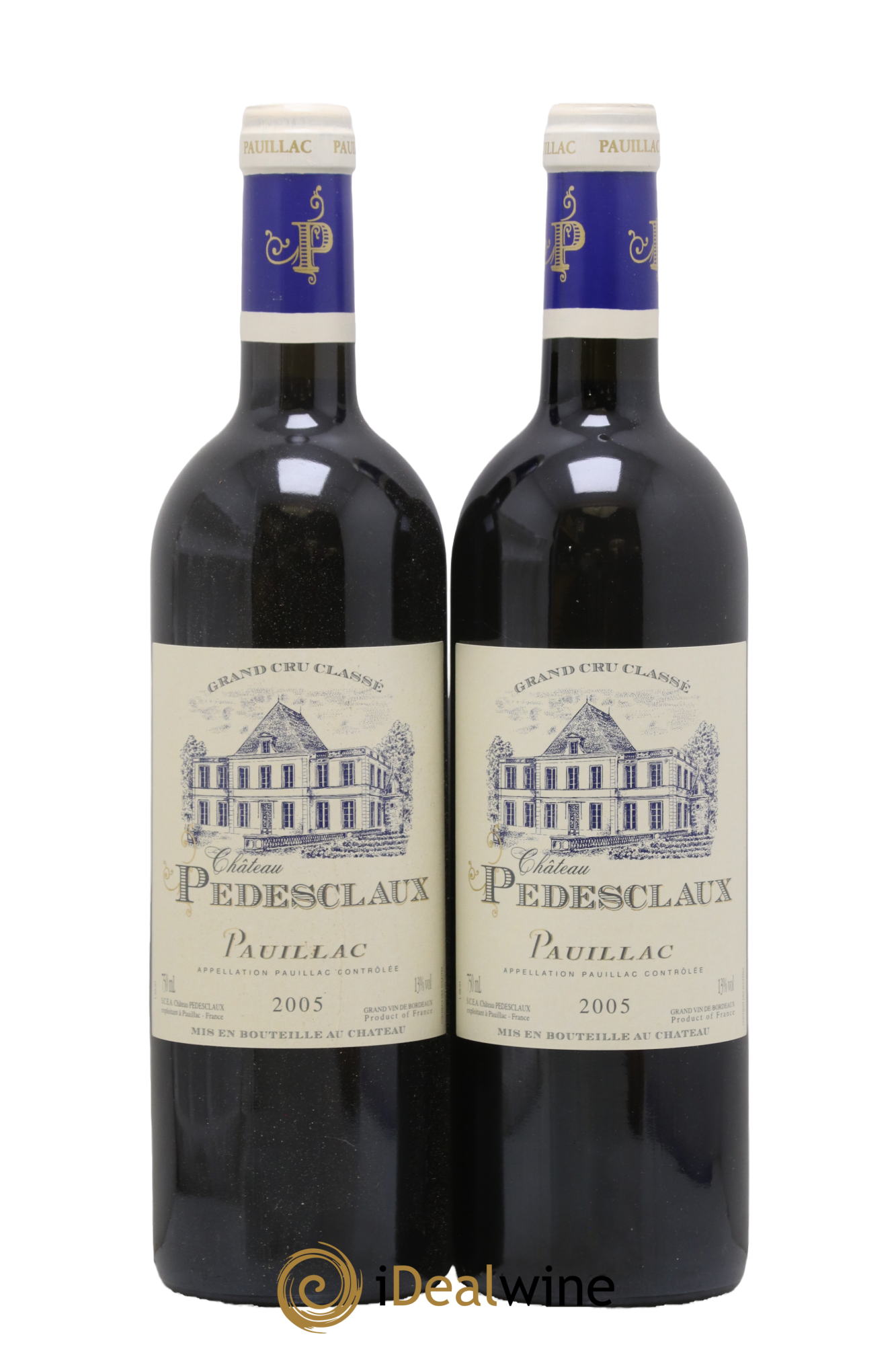 Château Pedesclaux 5ème Grand Cru Classé 2005 - Lot of 2 bottles - 0