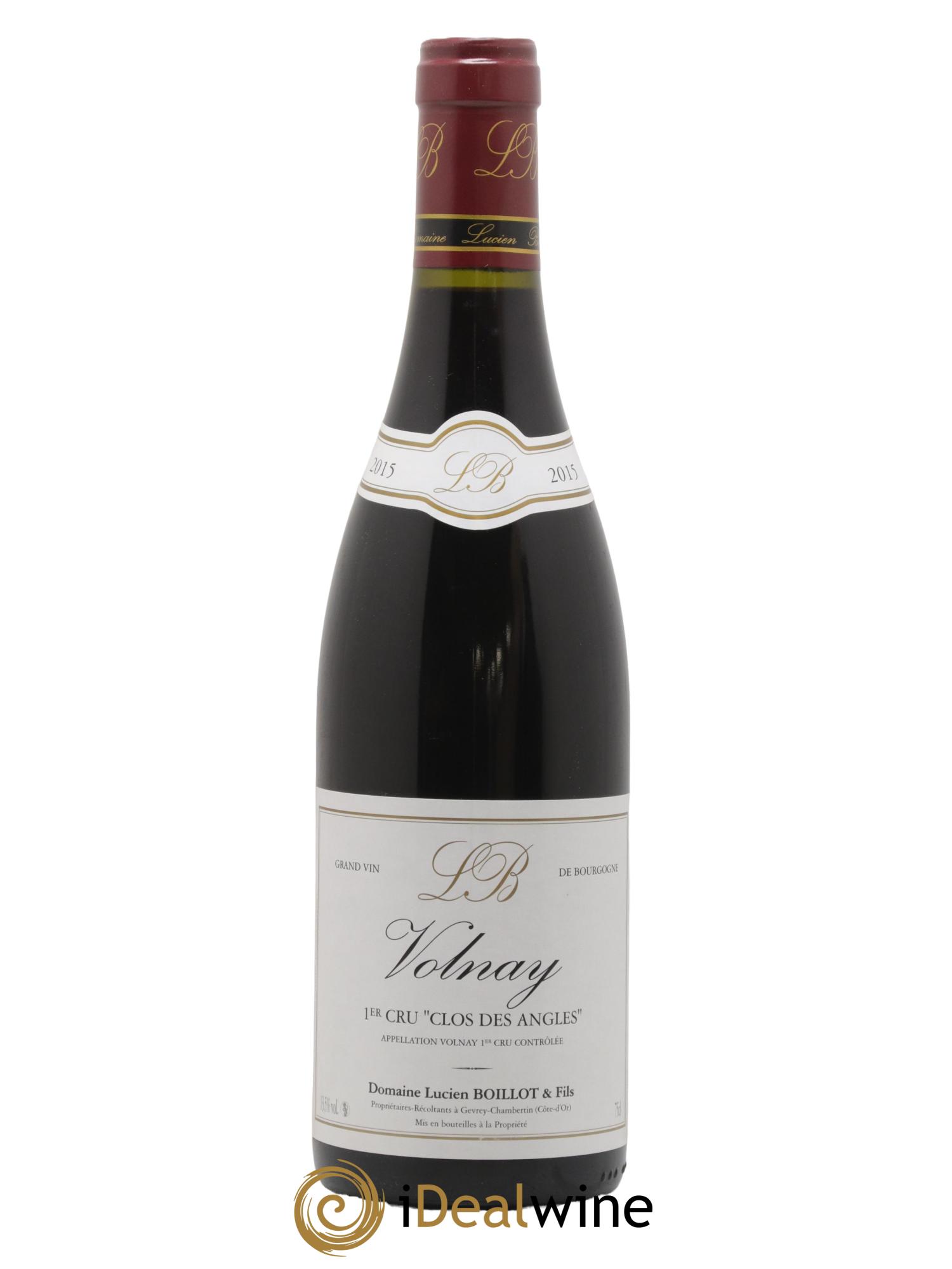Volnay 1er Cru Clos des Angles Lucien Boillot & Fils (Domaine) 2015 - Lotto di 1 bottiglia - 0
