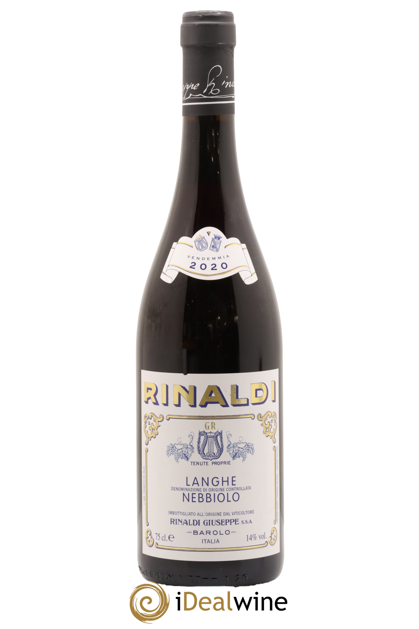 Langhe DOC Nebbiolo Giuseppe Rinaldi 2020 - Lot de 1 bouteille - 0