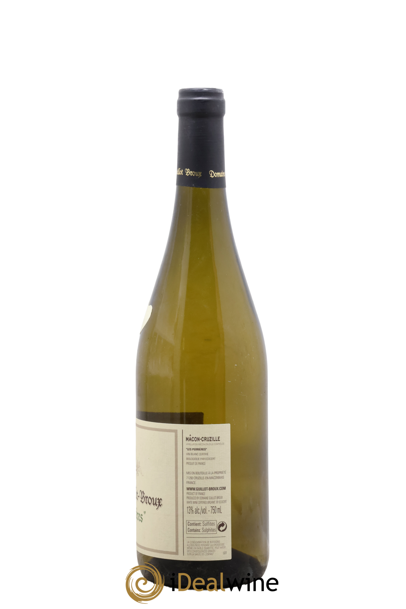 Mâcon-Cruzille Les Perrières Guillot-Broux (Domaine) 2019 - Lot de 1 bouteille - 1