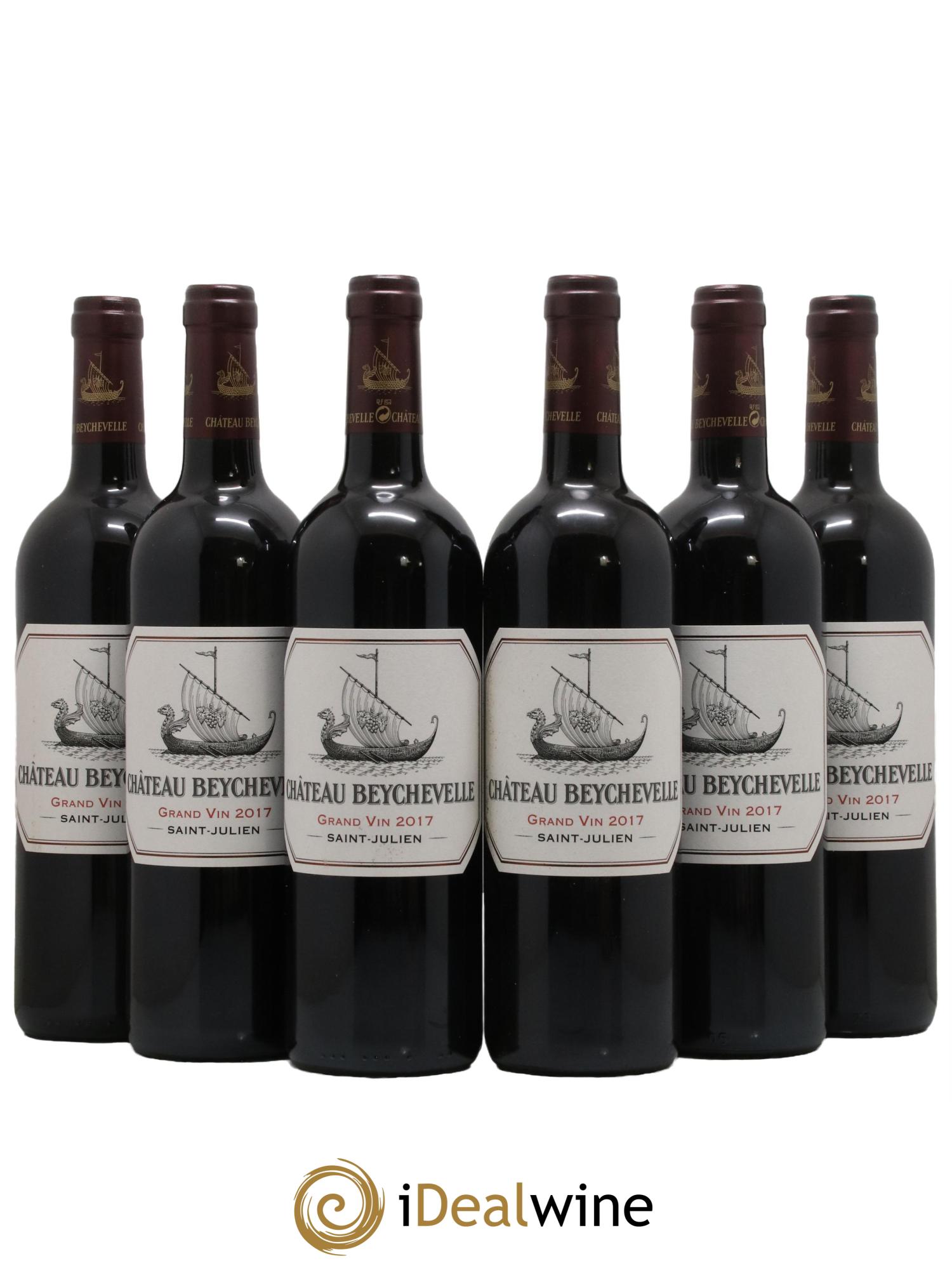 Château Beychevelle 4ème Grand Cru Classé 2017 - Lot de 6 bouteilles - 0