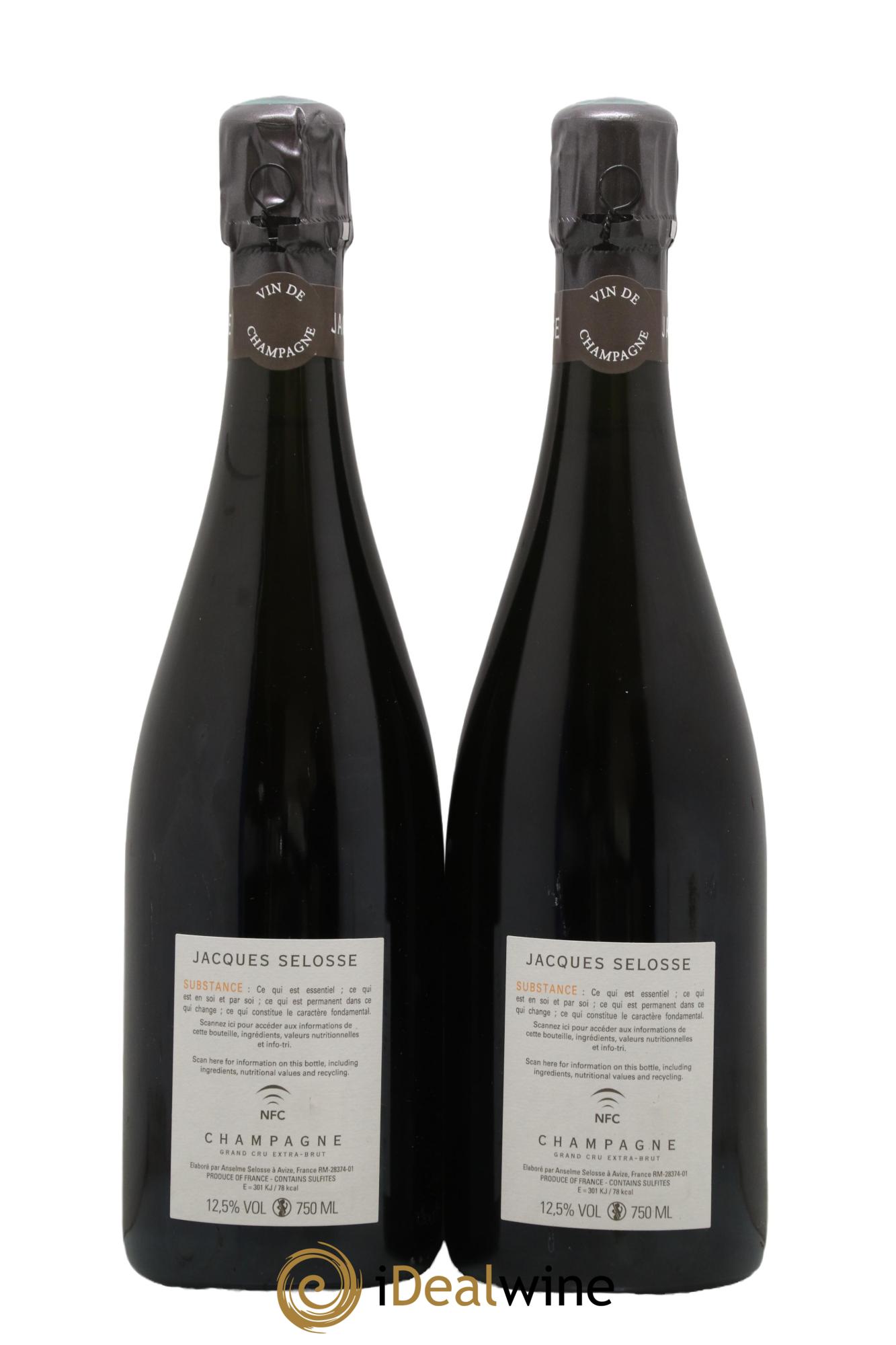 Substance Jacques Selosse - Lot of 2 bottles - 1