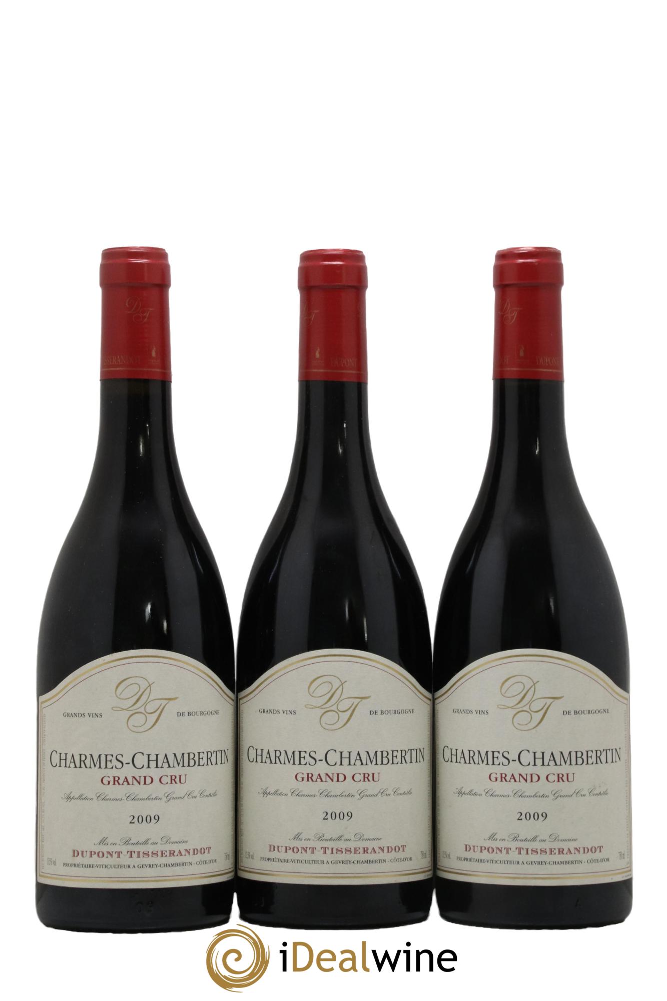 Charmes-Chambertin Grand Cru Dupont-Tisserandot (Domaine) 2009 - Posten von 3 Flaschen - 0