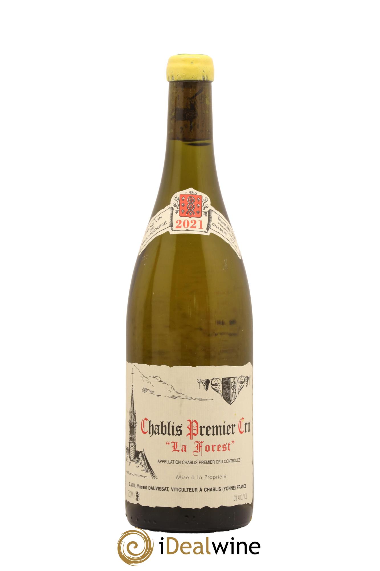 Chablis 1er Cru La Forest Vincent Dauvissat (Domaine) 2021 - Lot de 1 bouteille - 0