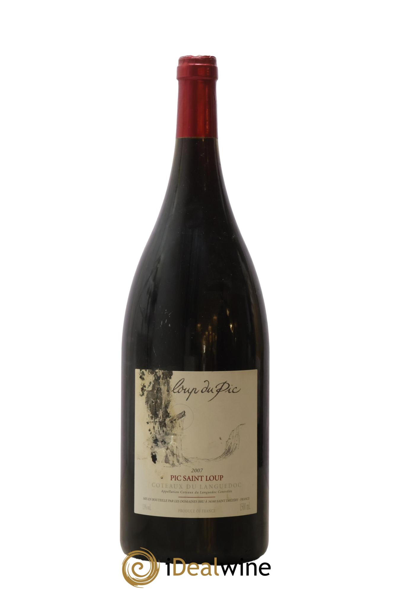 Pic Saint-Loup Le Loup Du Pic Château Puech-Haut 2007 - Lot de 1 magnum - 0