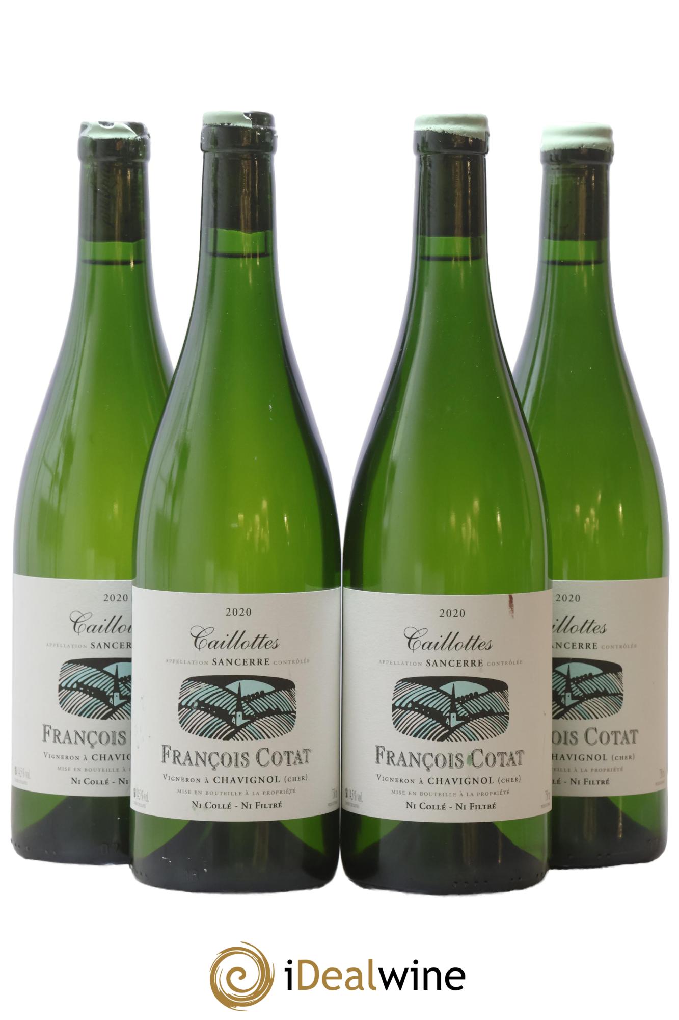 Sancerre Les Caillottes François Cotat 2020 - Posten von 4 Flaschen - 0