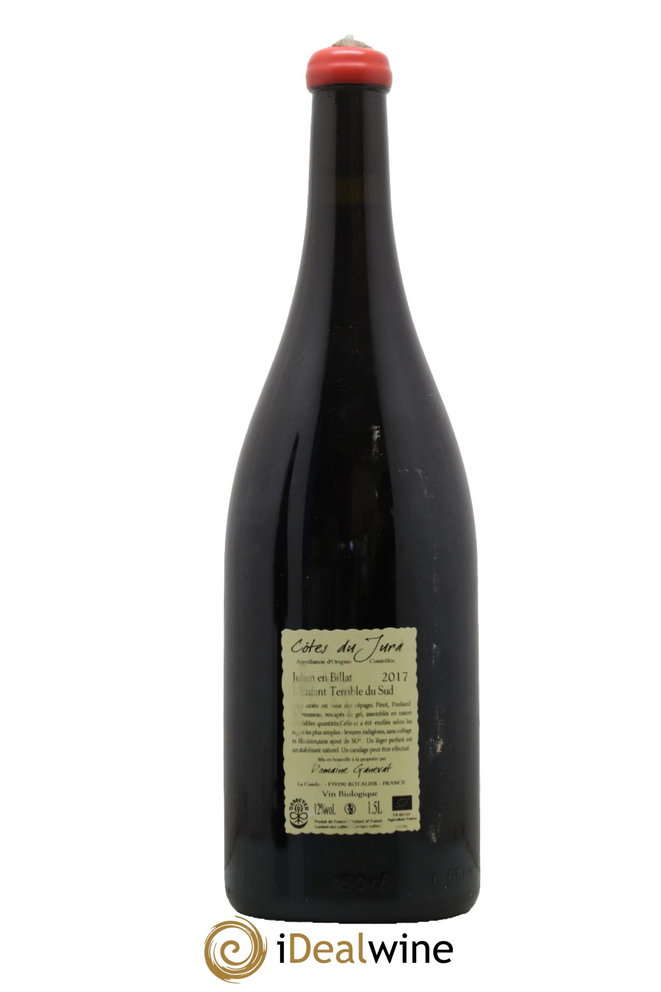 Côtes du Jura Julien en Billat l'enfant terrible du Sud Jean-François Ganevat (Domaine) 2017 - Lot de 1 magnum - 1