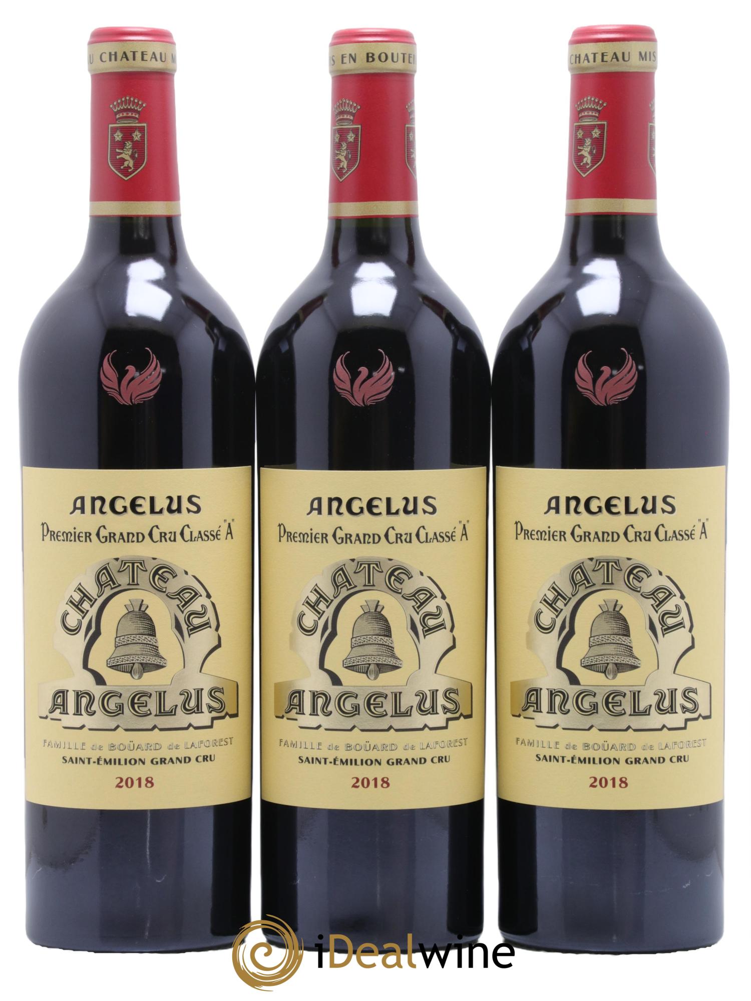 Château Angélus 1er Grand Cru Classé A  2018 - Lot de 6 bouteilles - 3