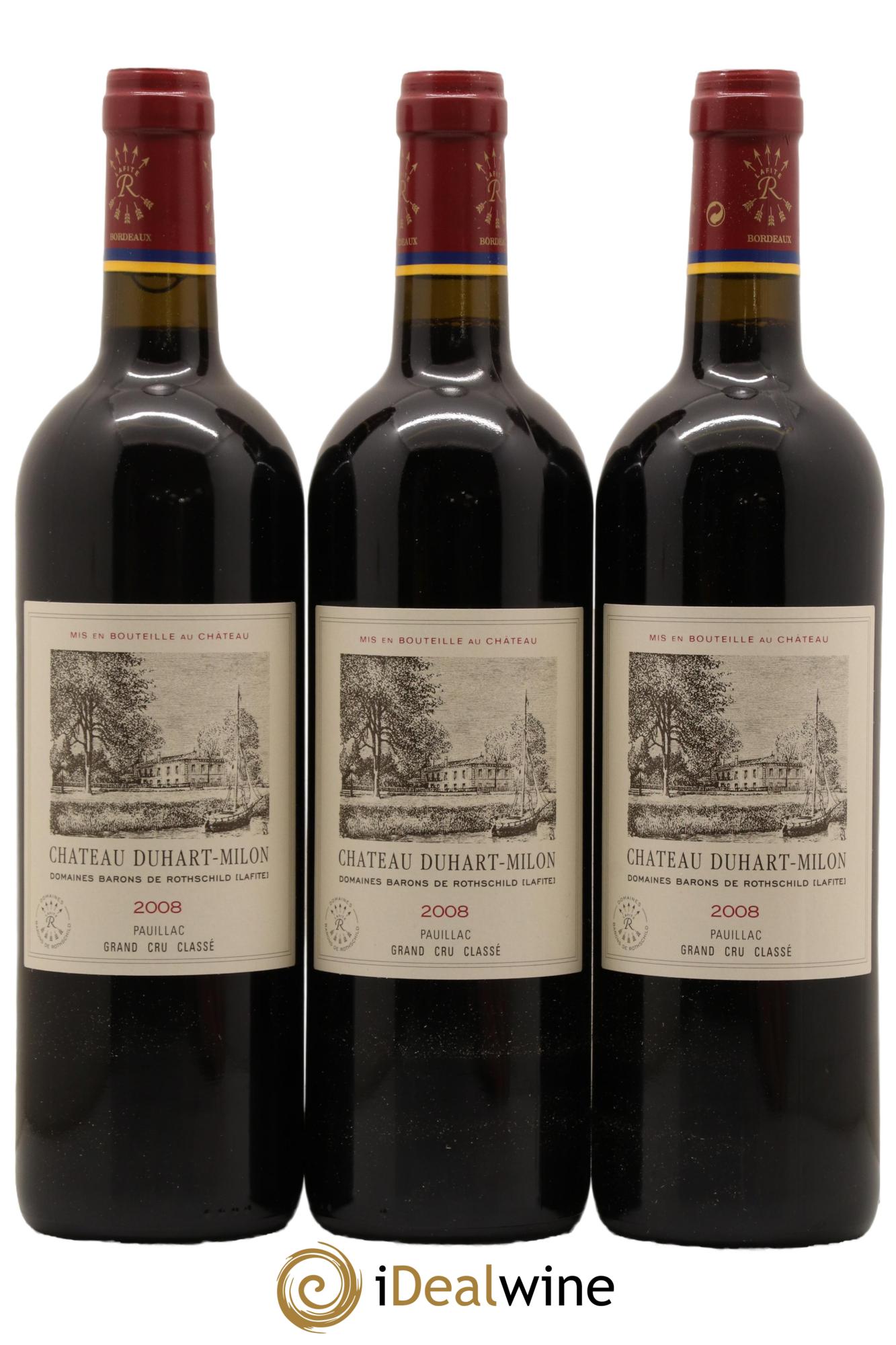 Château Duhart-Milon 4ème Grand Cru Classé 2008 - Lotto di 6 bottiglie - 2