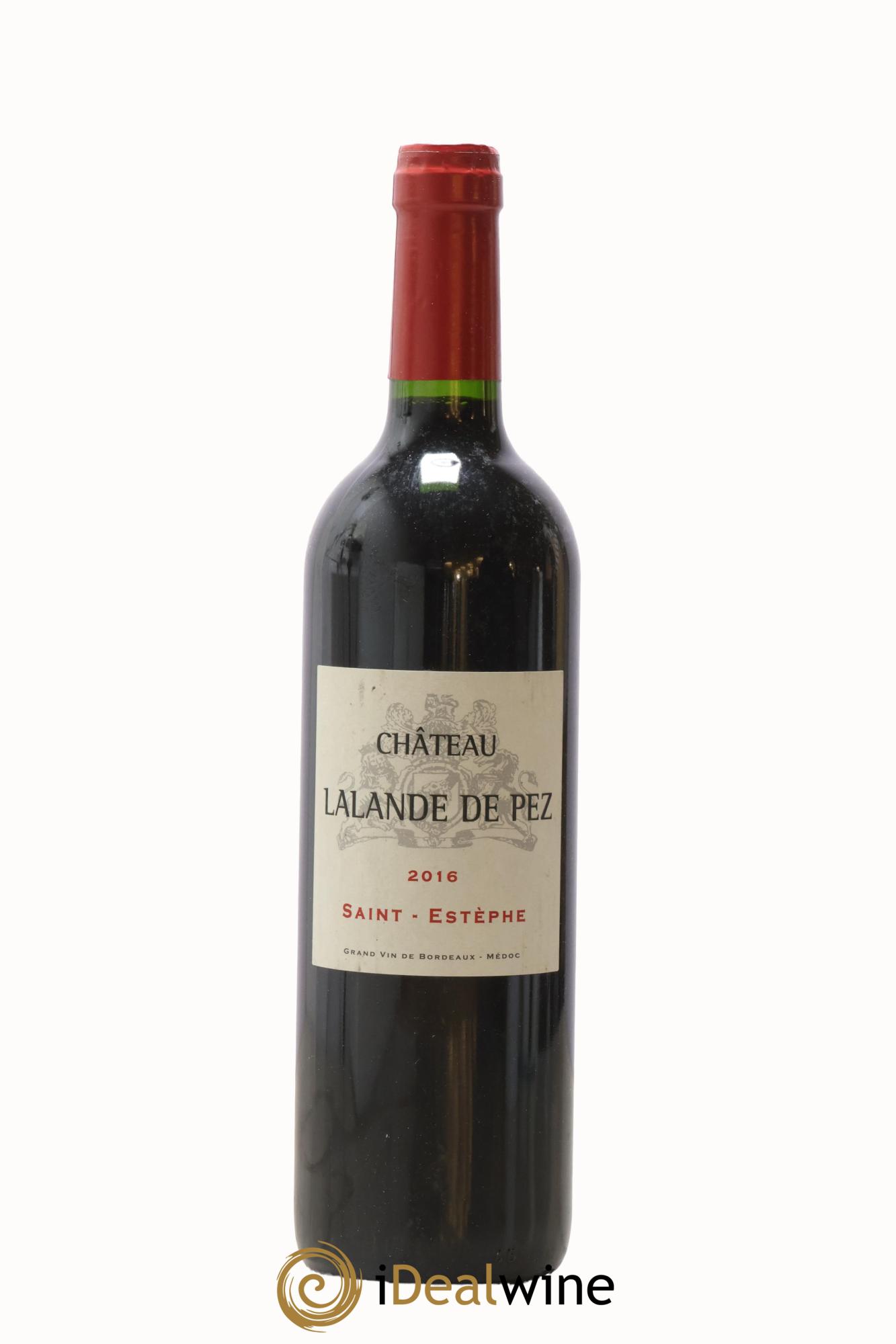 Saint-Estèphe Château Lalande de Pez 2016 - Posten von 1 Flasche - 0