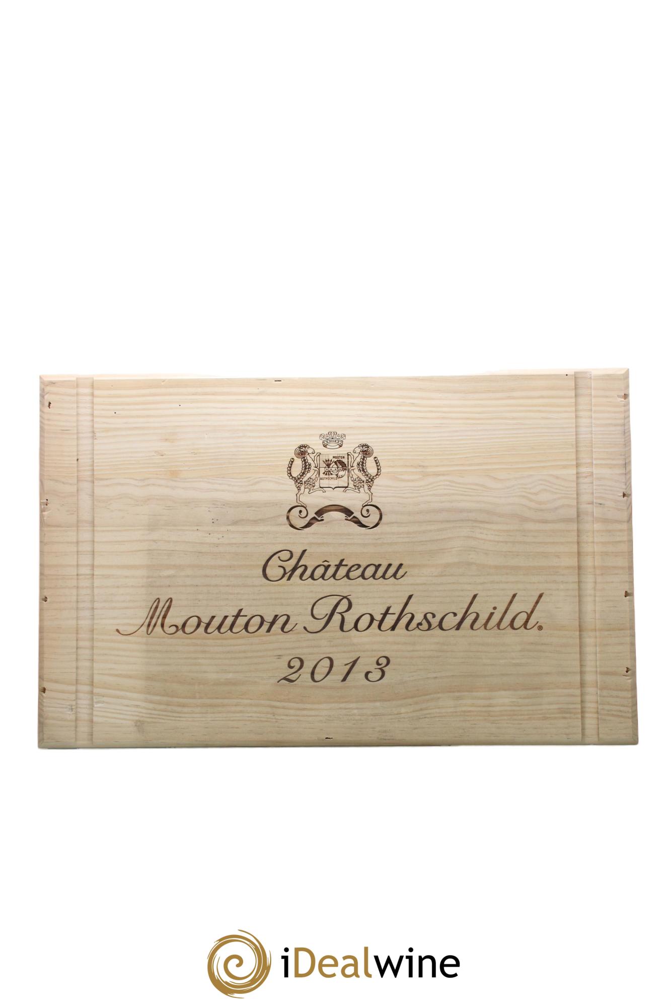 Château Mouton Rothschild 1er Grand Cru Classé 2013 - Lot de 6 bouteilles - 6