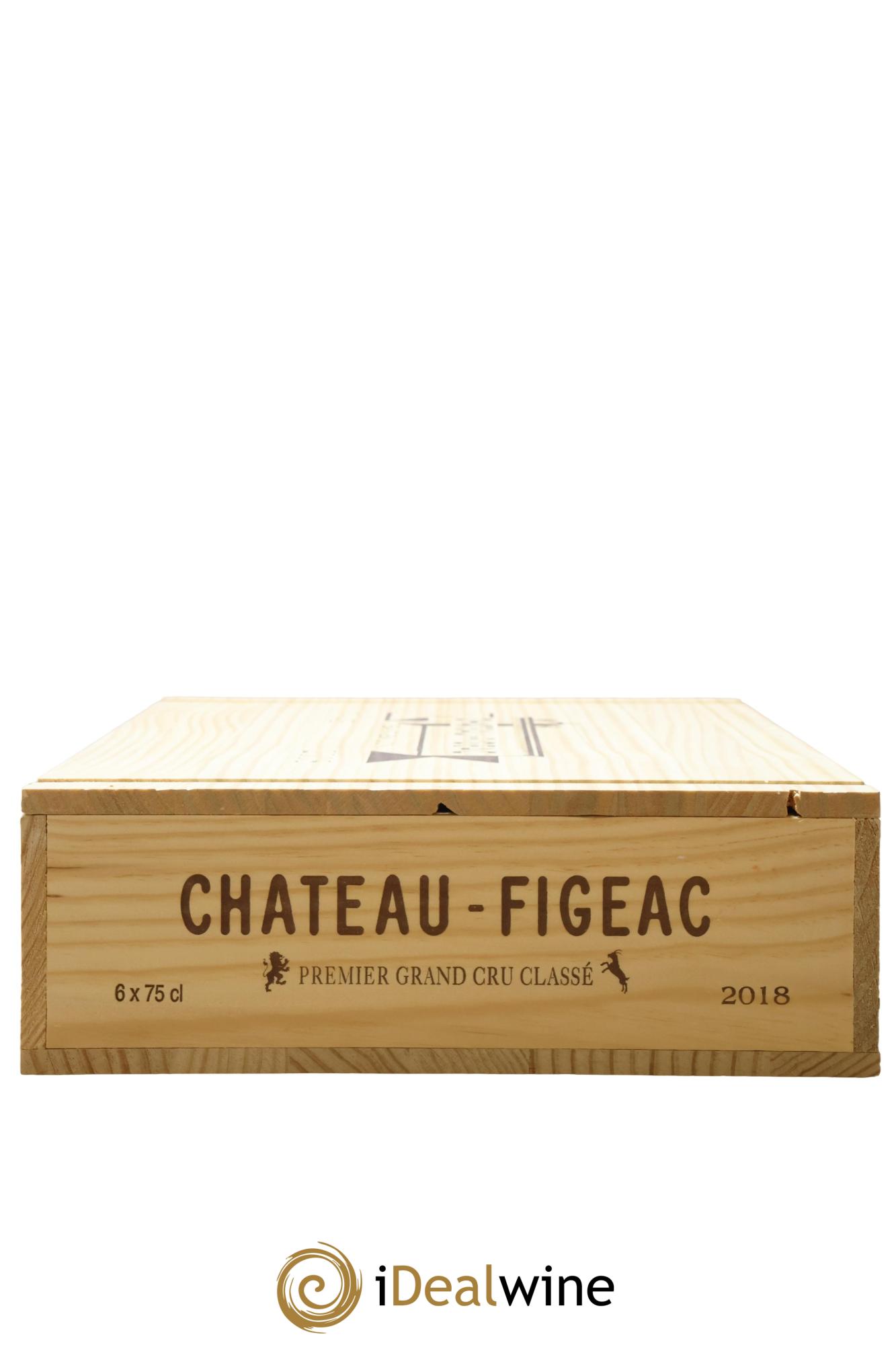 Château Figeac 1er Grand Cru Classé A  2018 - Lot de 6 bouteilles - 3