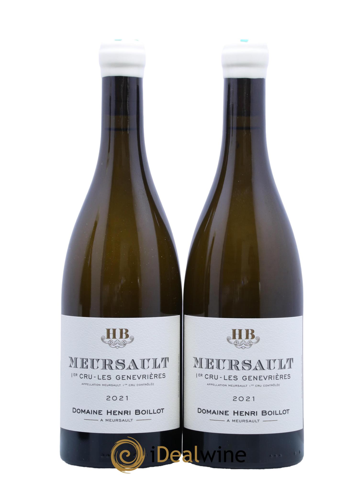 Meursault 1er Cru Les Genevrières Henri Boillot (Domaine) 2021 - Lot de 2 bouteilles - 0