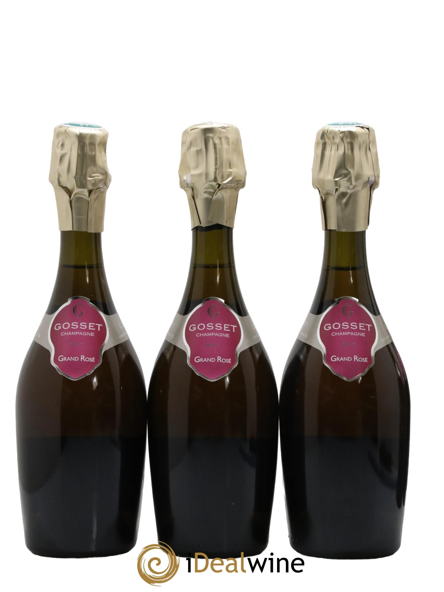 Grand Rosé Gosset - Lot de 6 demi bouteilles - 2