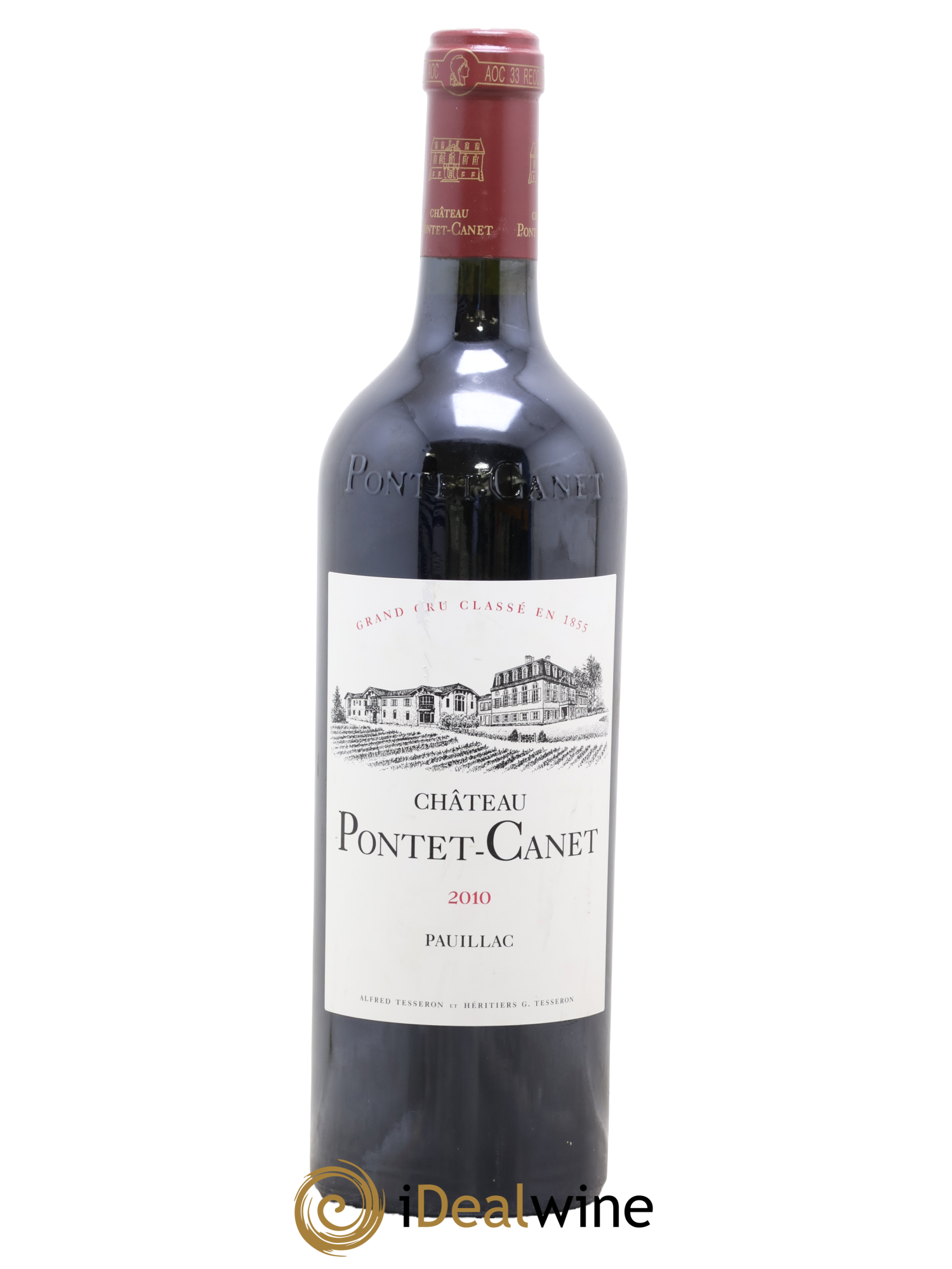Château Pontet Canet 5ème Grand Cru Classé 2010 - Lot de 1 bouteille - 0