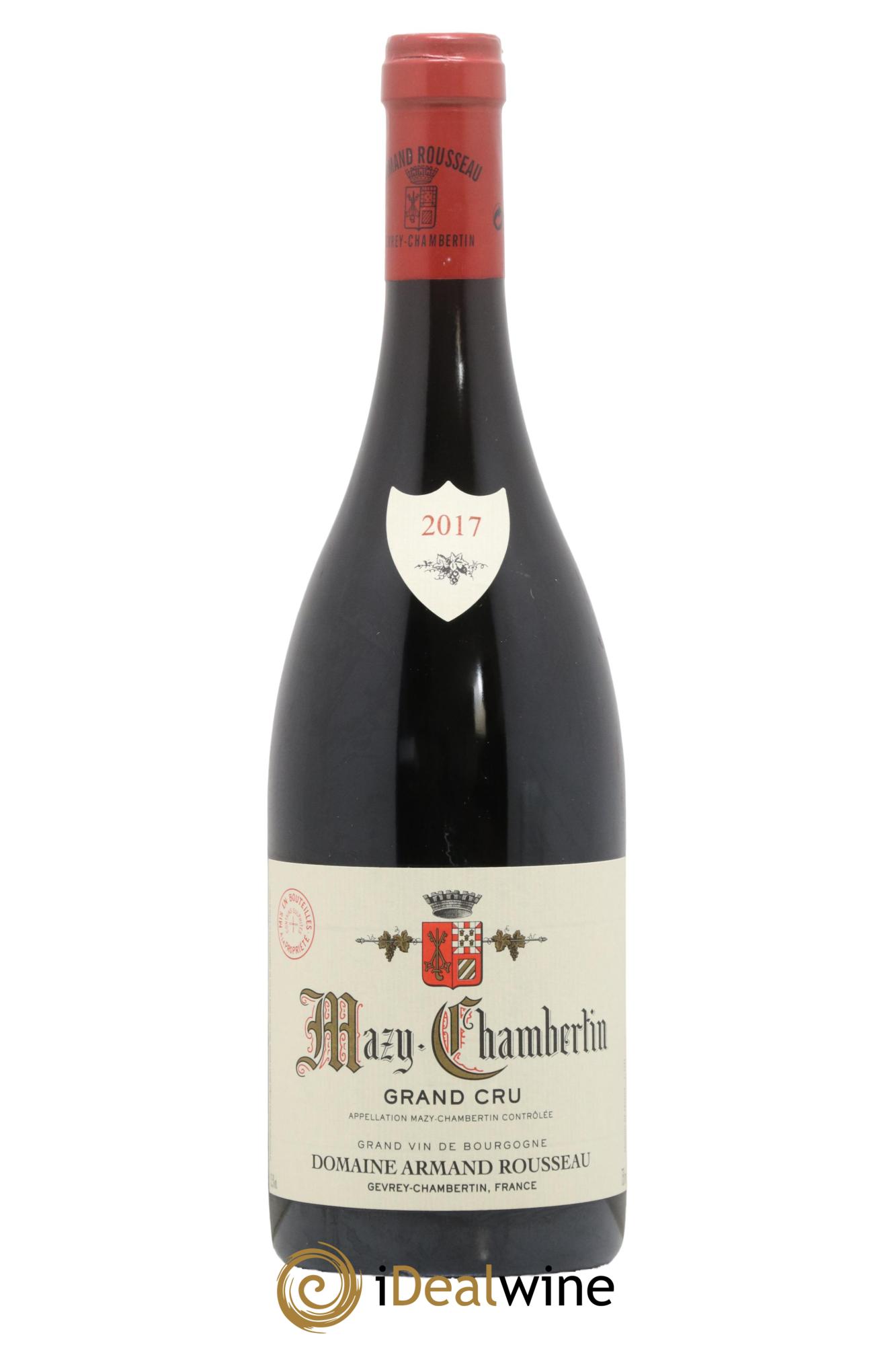 Mazis-Chambertin Grand Cru Armand Rousseau (Domaine) 2017 - Lot de 1 bouteille - 0