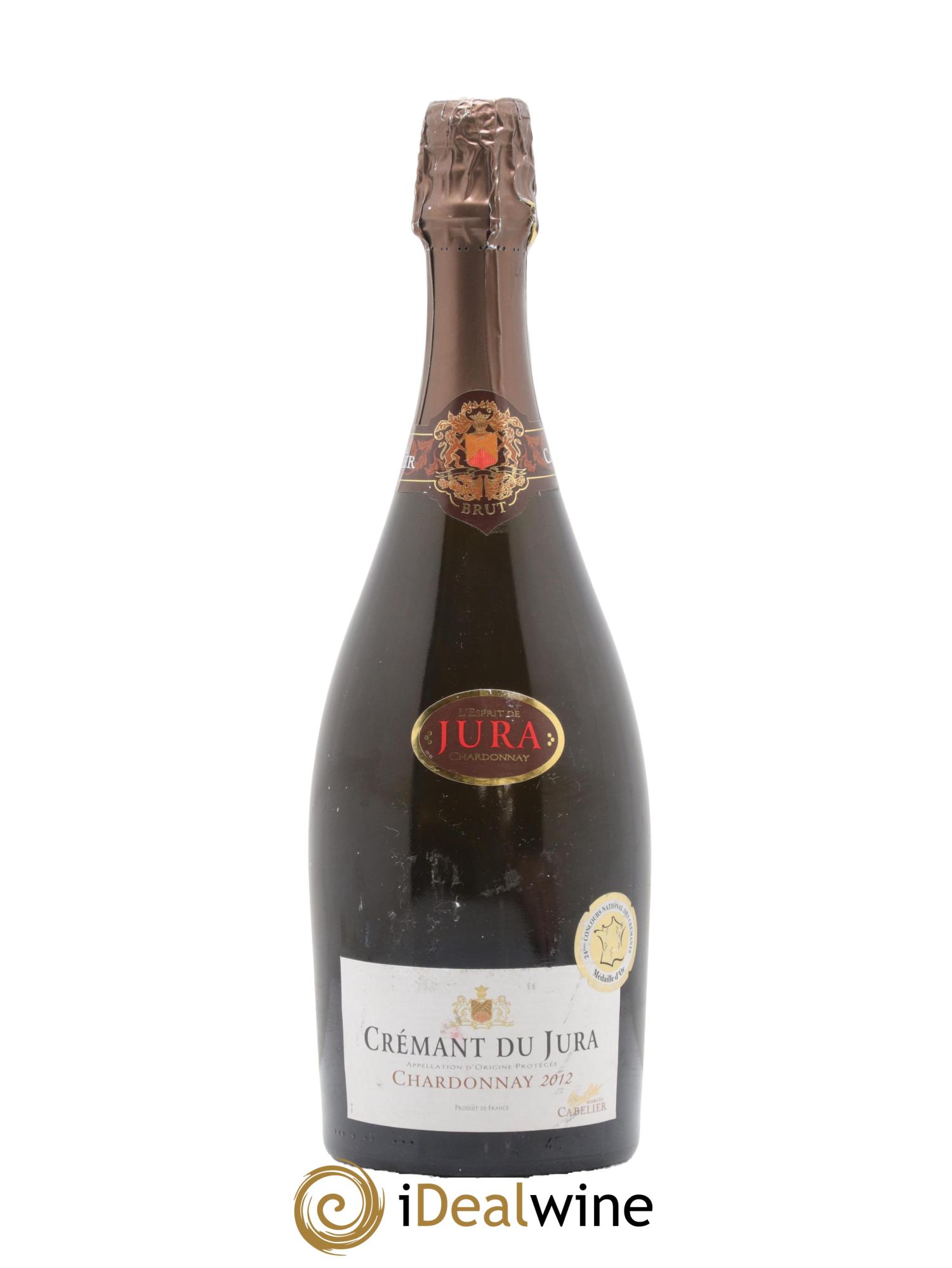 Crémant du Jura Cabelier 2012 - Lot de 1 bouteille - 0