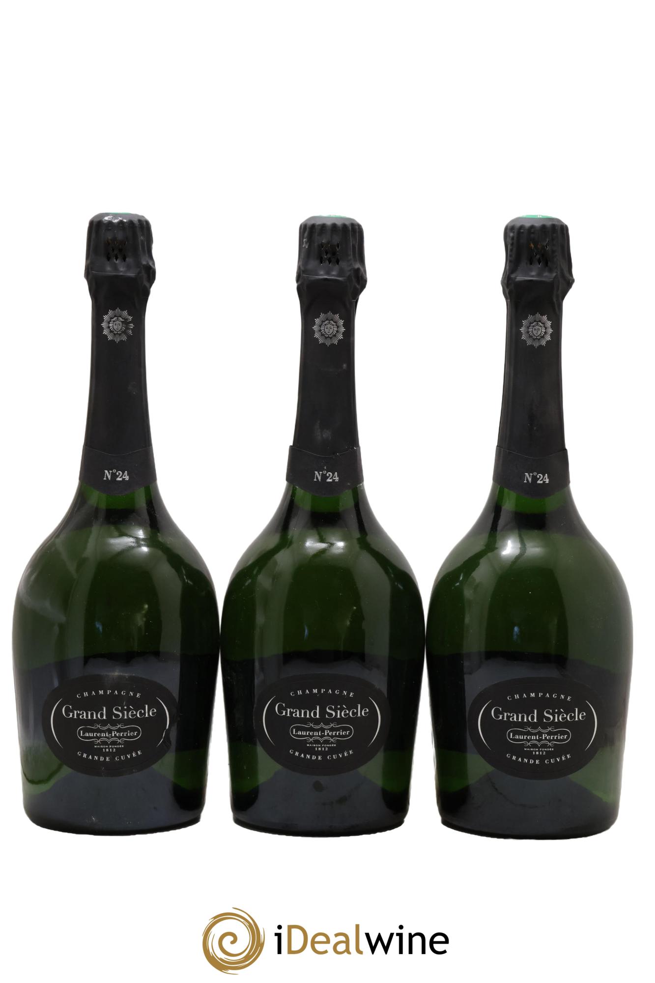 Grand Siècle Itération 24 Laurent Perrier - Lot of 3 bottles - 0
