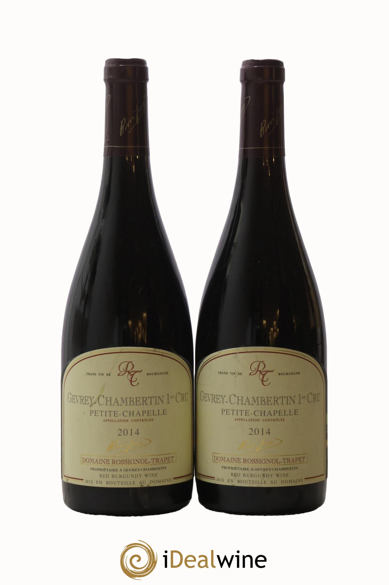 Gevrey-Chambertin 1er Cru Petite Chapelle Rossignol-Trapet (Domaine) 2014 - Lot de 2 bouteilles - 0