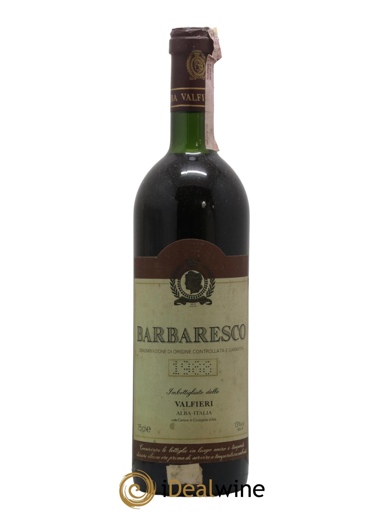 Barbaresco DOCG Valfieri 1988 - Lot de 1 bouteille - 0