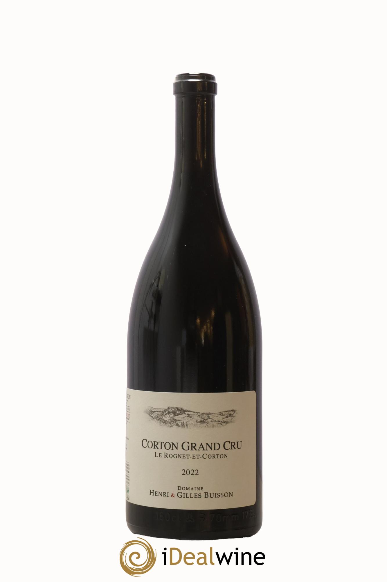 Corton Grand Cru Le Rognet-et-Corton Henri et Gilles Buisson (Domaine)  2022 - Lot de 1 magnum - 1