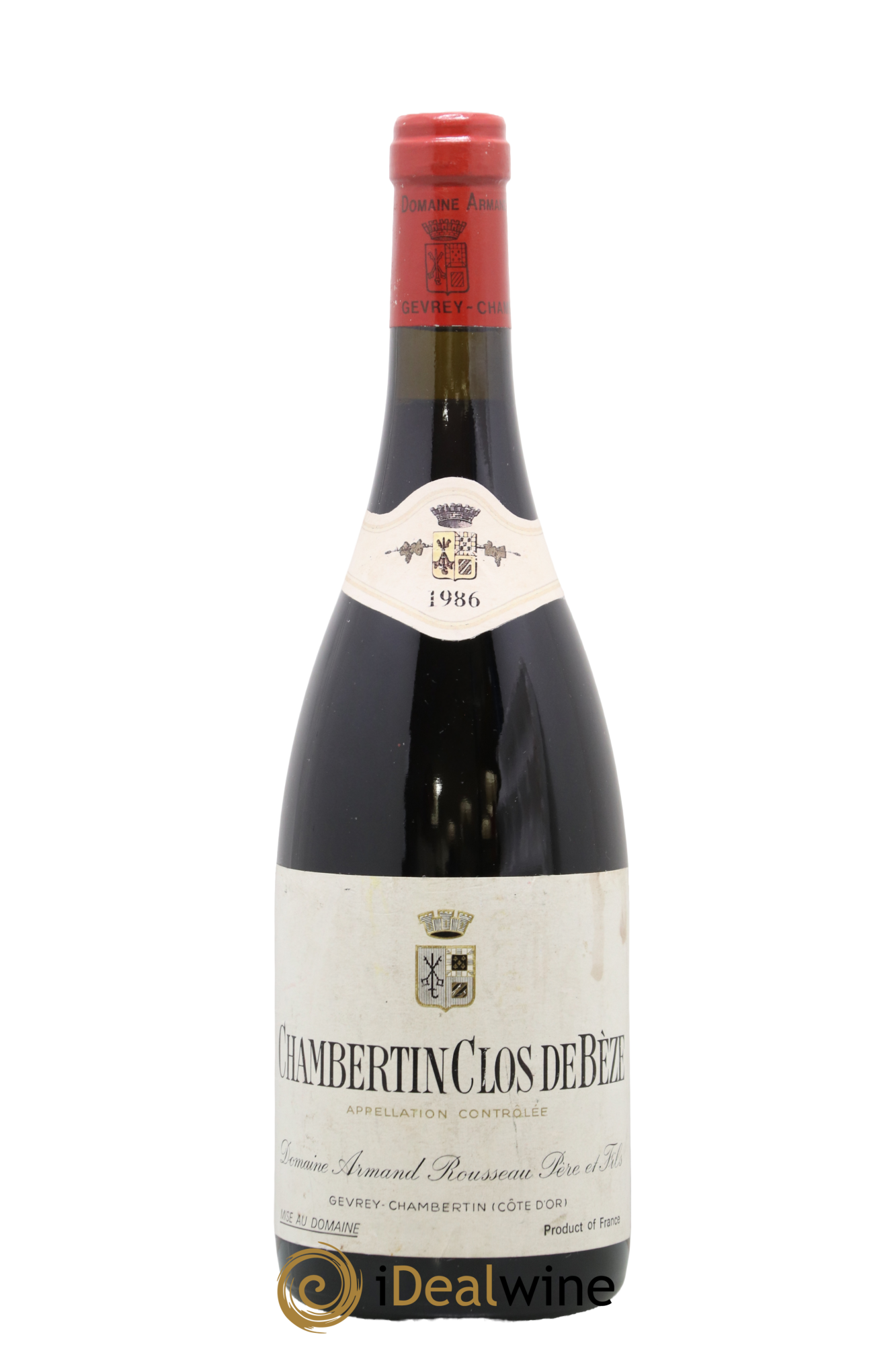 Chambertin Clos de Bèze Grand Cru Armand Rousseau (Domaine) 1986 - Lot of 1 bottle - 0