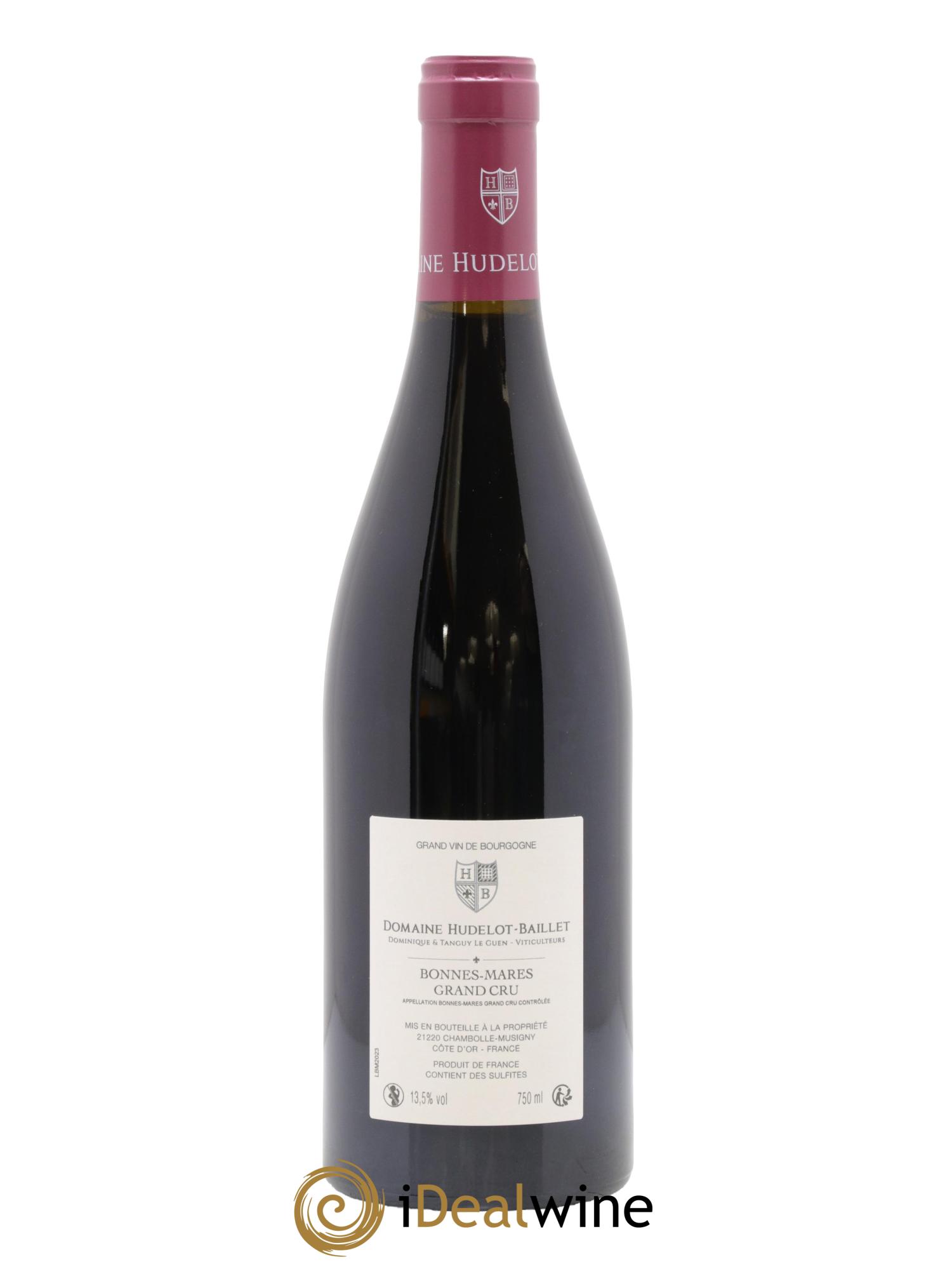 Bonnes-Mares Grand Cru Hudelot-Baillet 2023 - Lot de 1 bouteille - 1