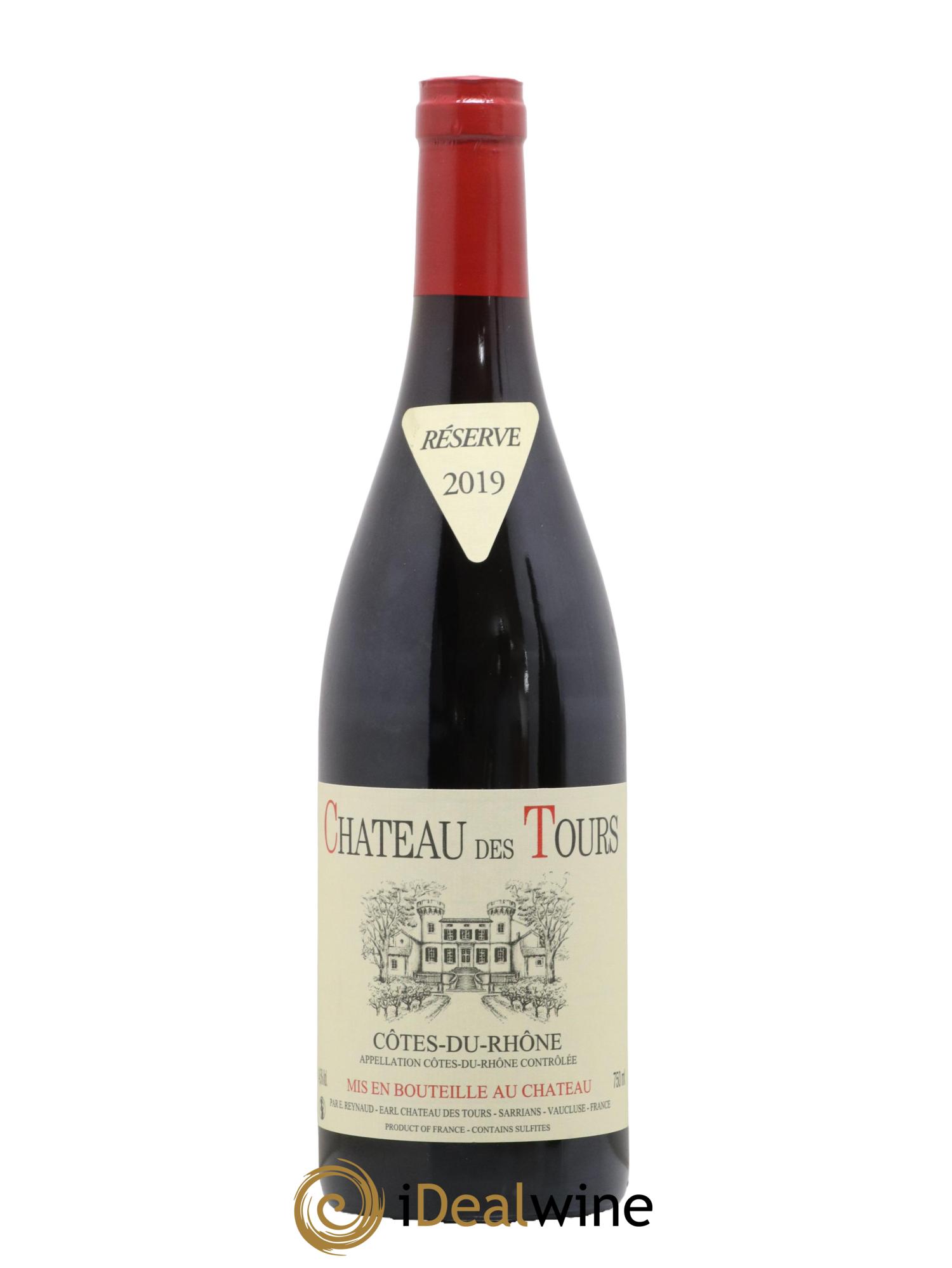 Côtes-du-Rhône Château des Tours Emmanuel Reynaud 2019 - Lot de 1 bouteille - 0