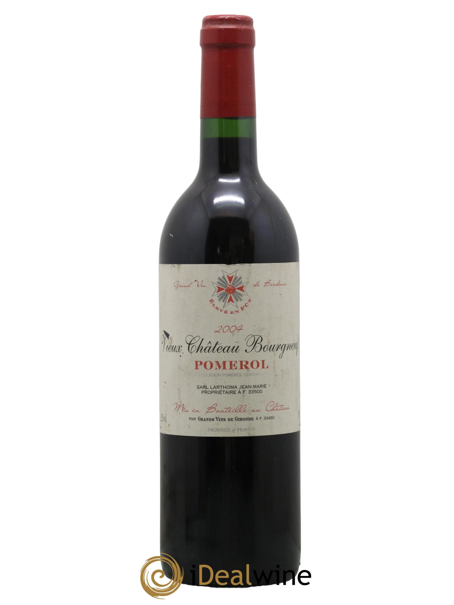Vieux Château Bourgneuf 2004 - Lot de 1 bouteille - 0
