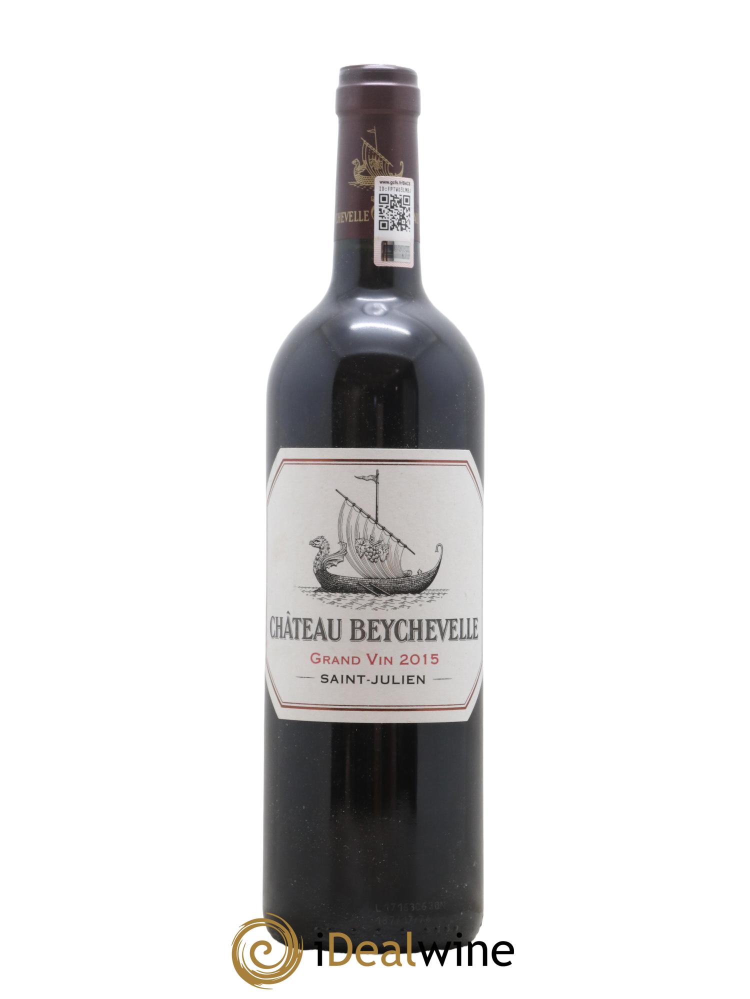 Château Beychevelle 4ème Grand Cru Classé 2015 - Lot de 1 bouteille - 0