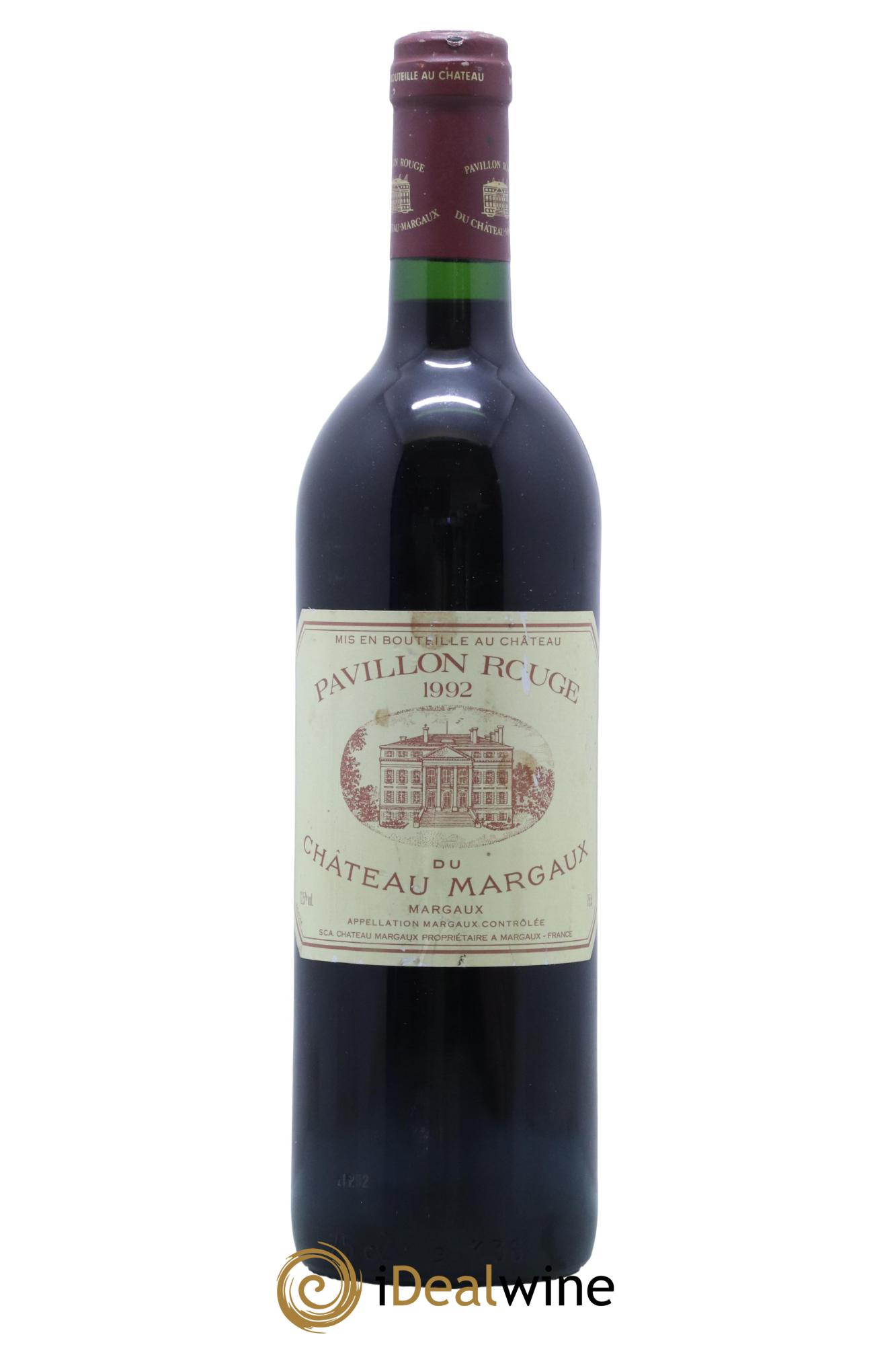 Pavillon Rouge du Château Margaux Second Vin 1992 - Lot de 1 bouteille - 0